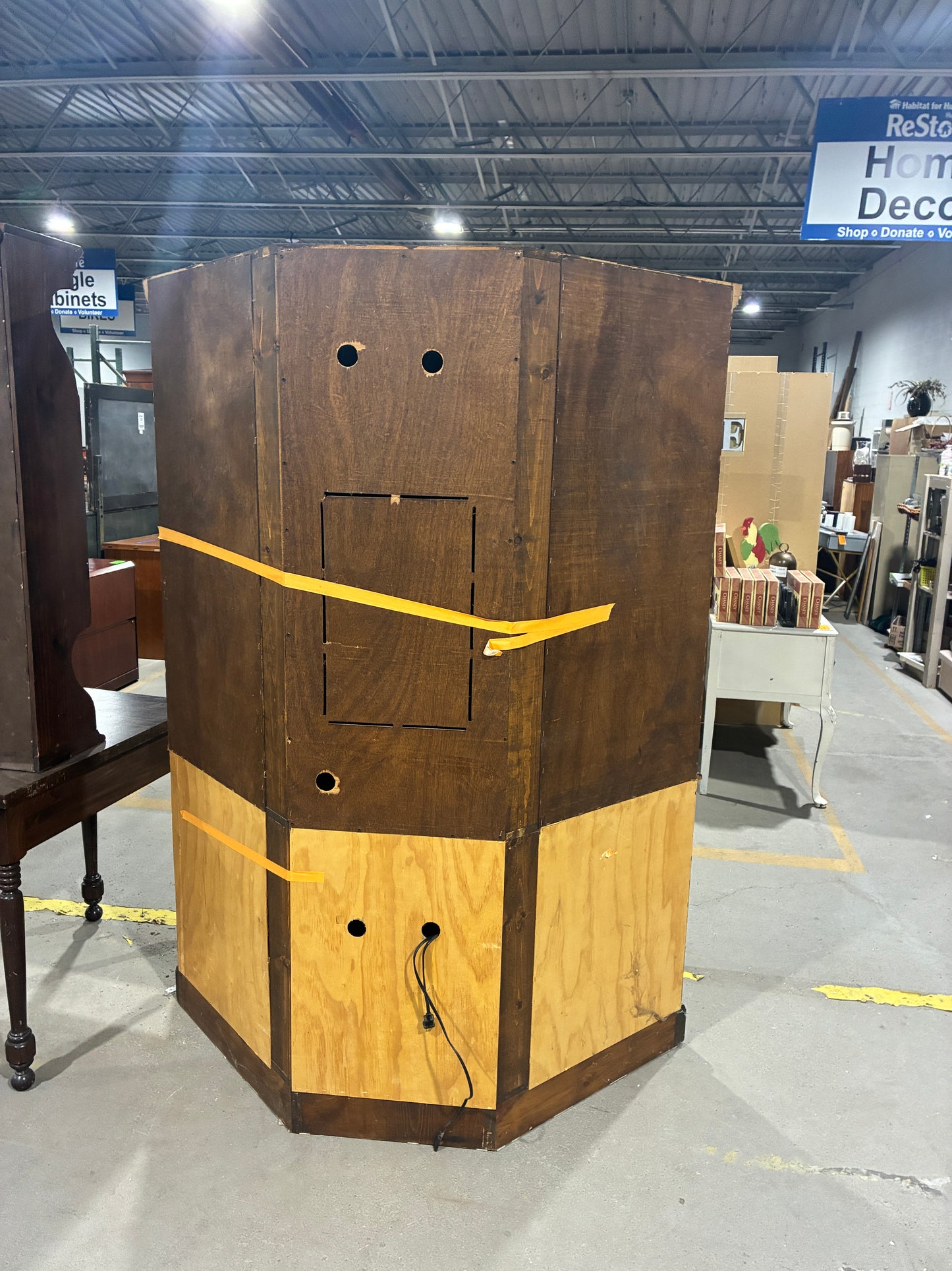 Corner Entertainment Armoire