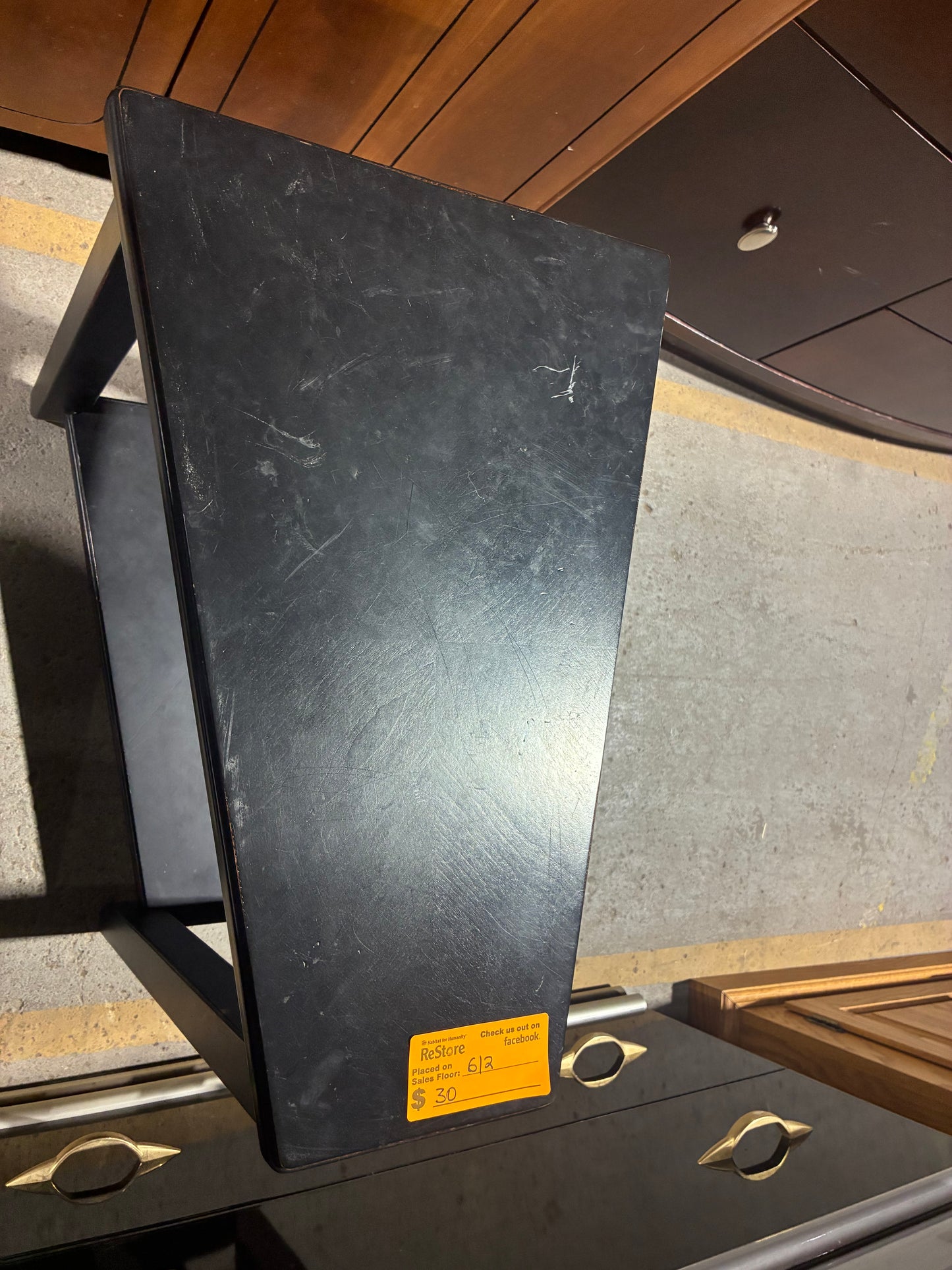 Black Contemporary Sofa Table $30 each