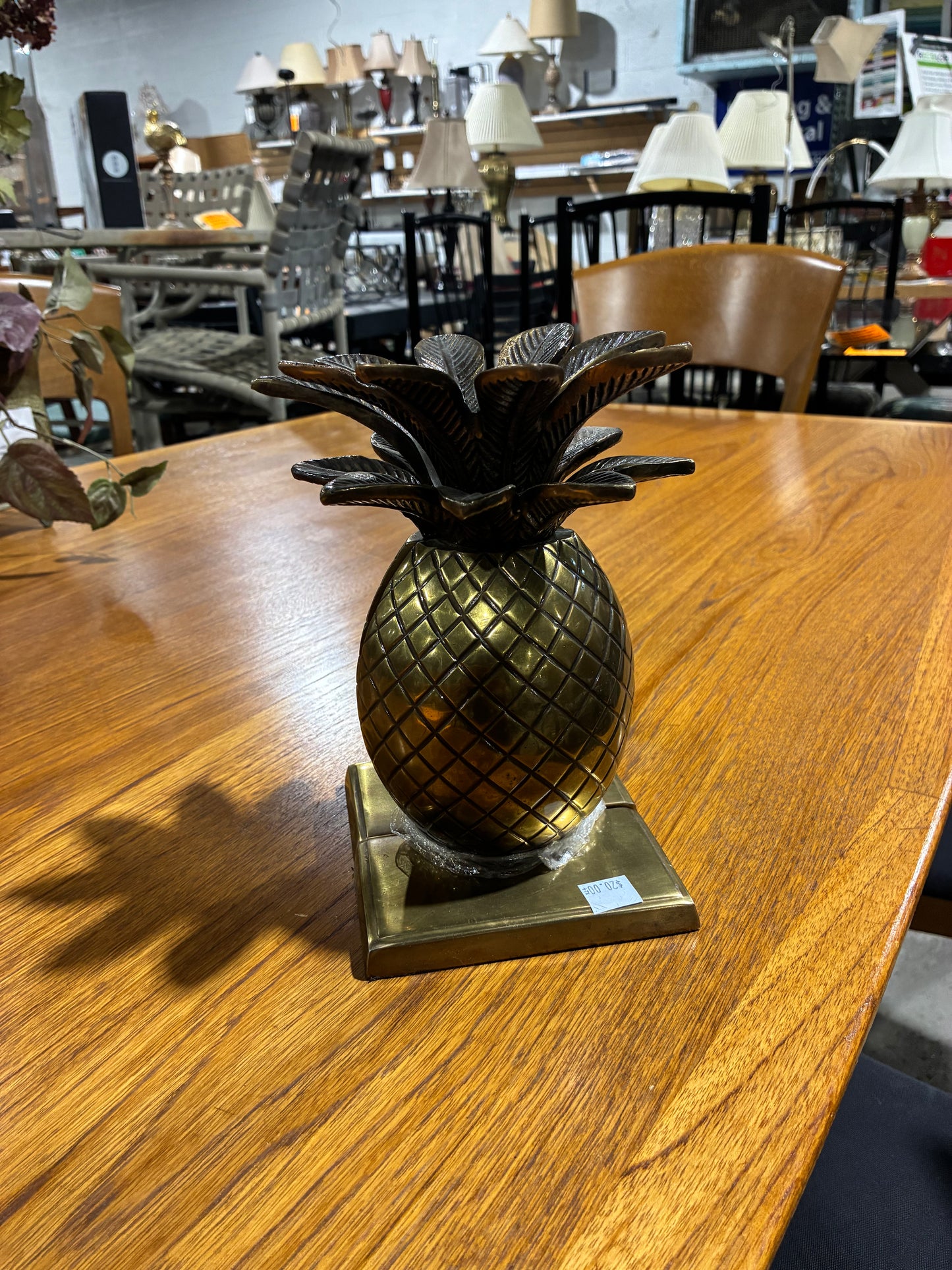 Pineapple Bookend Set