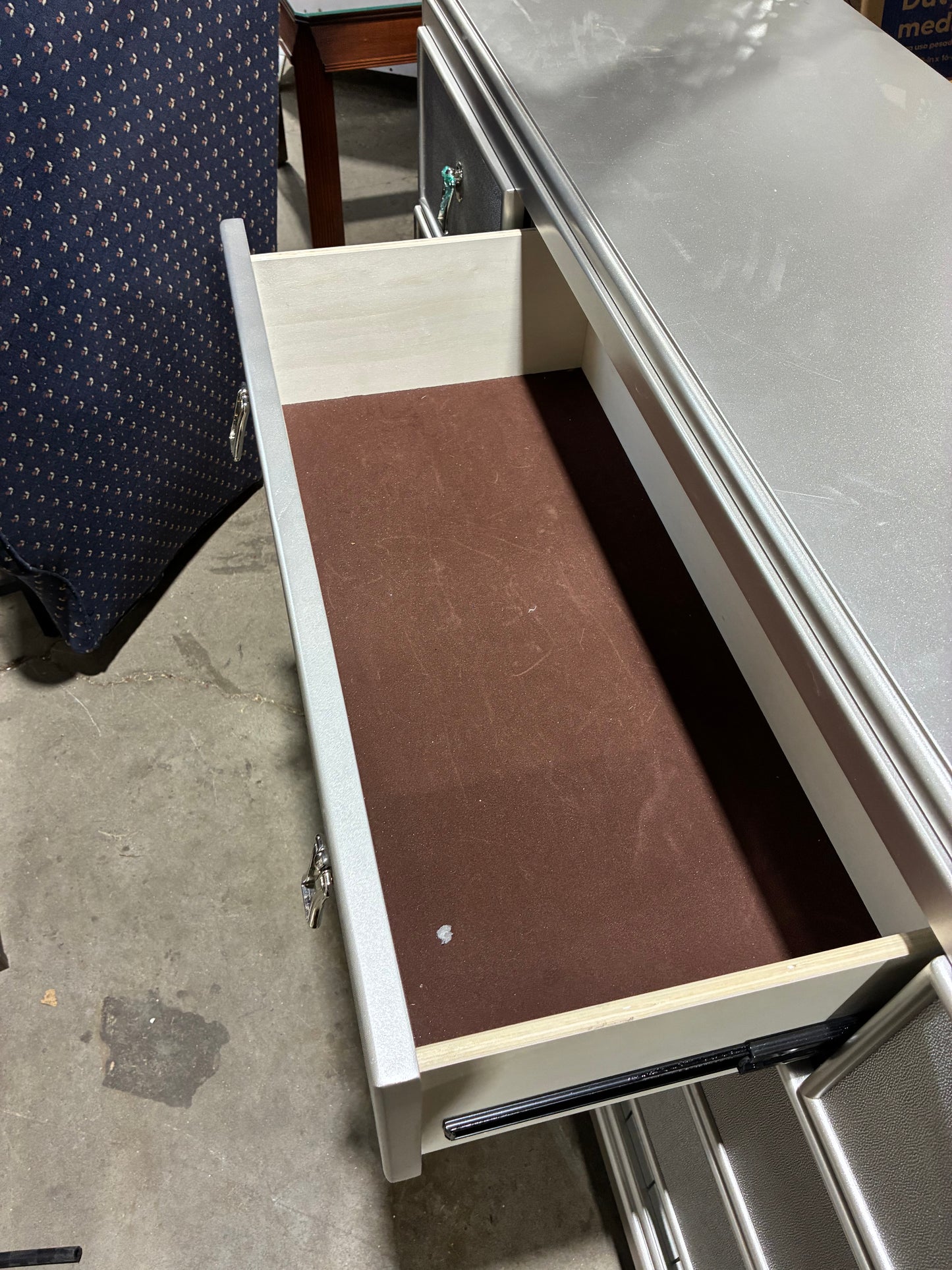 Silver Glam 8-Drawer Dresser by Bob's Furniture
