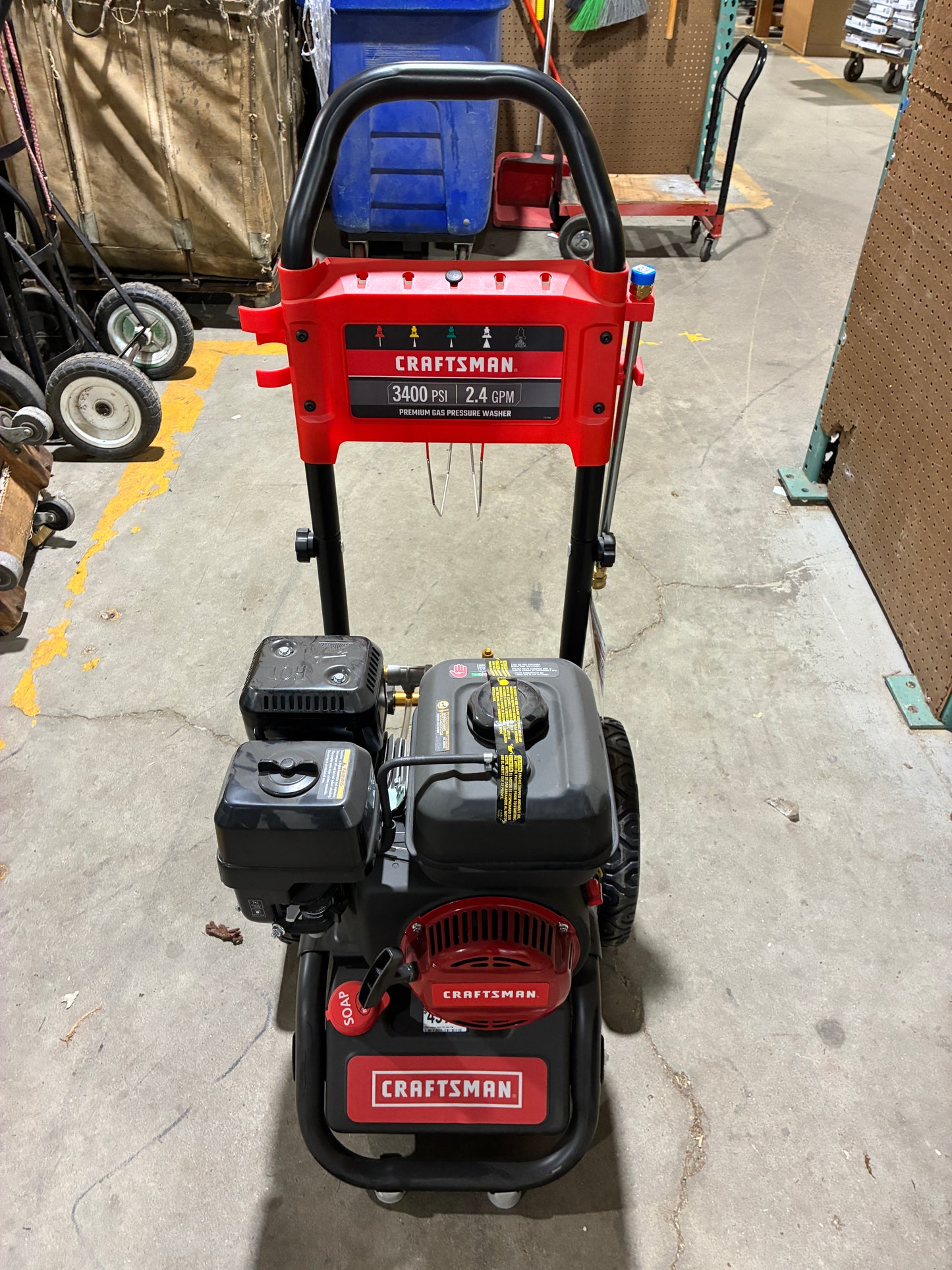 Craftsman 3400 PSI 2.4 GPM Gas Pressure Washer