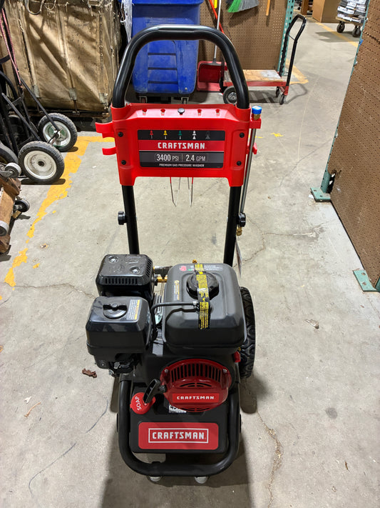 Craftsman 3400 PSI 2.4 GPM Gas Pressure Washer