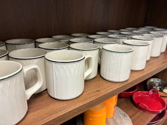 Homer Laughlin Gothic Coffee Mugs