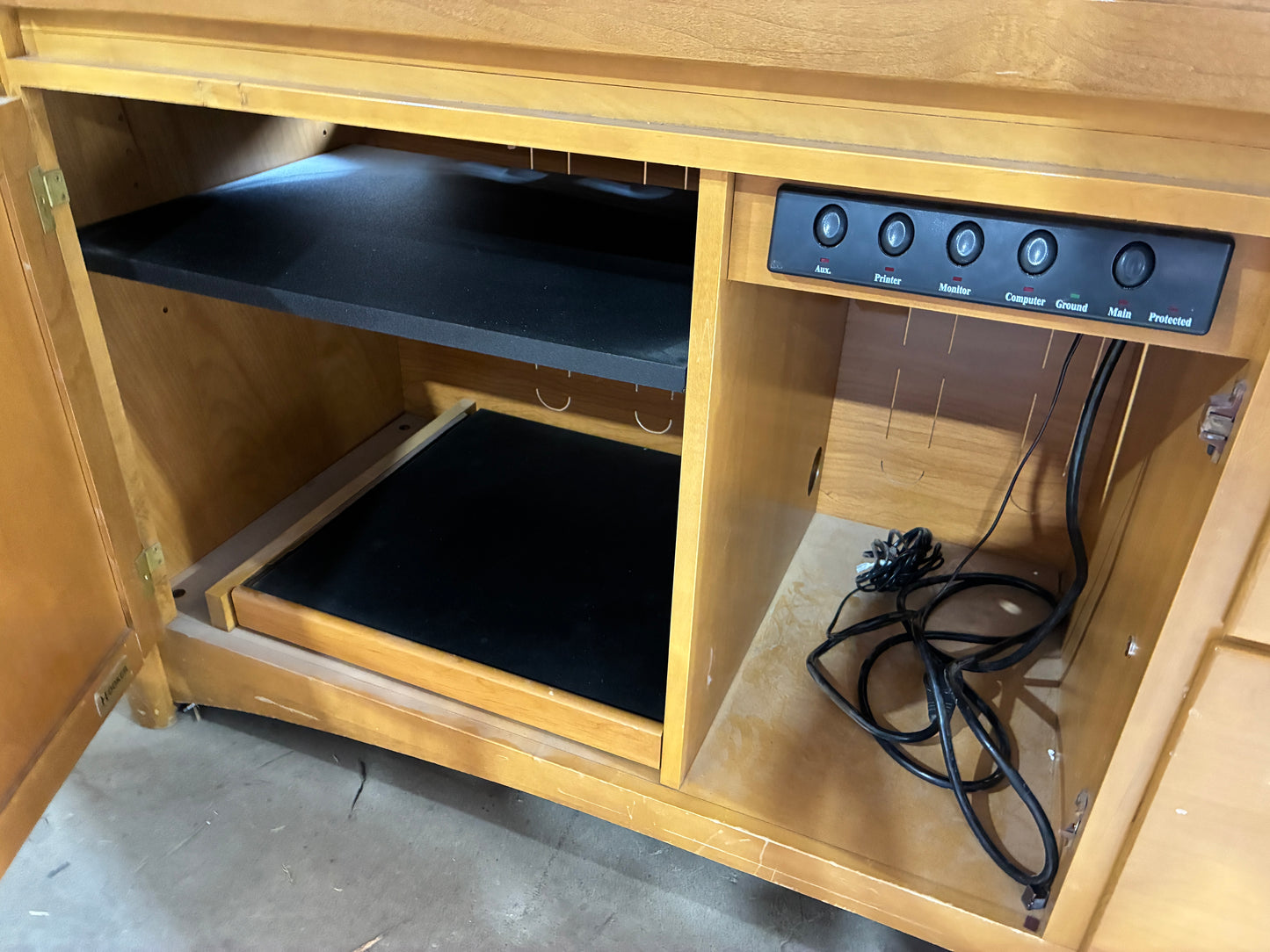 Hooker Furniture Computer Cabinet / Media Storage Console