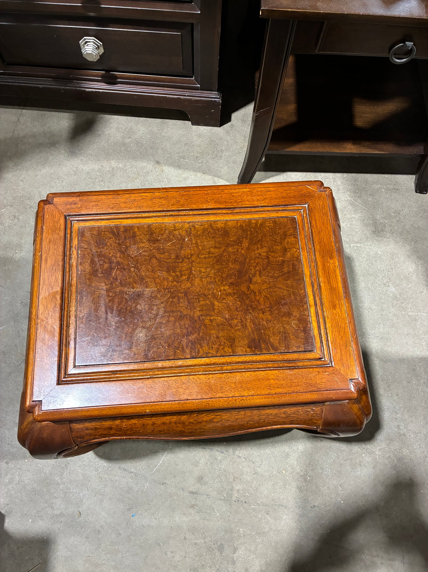 Wood Accent Side Table