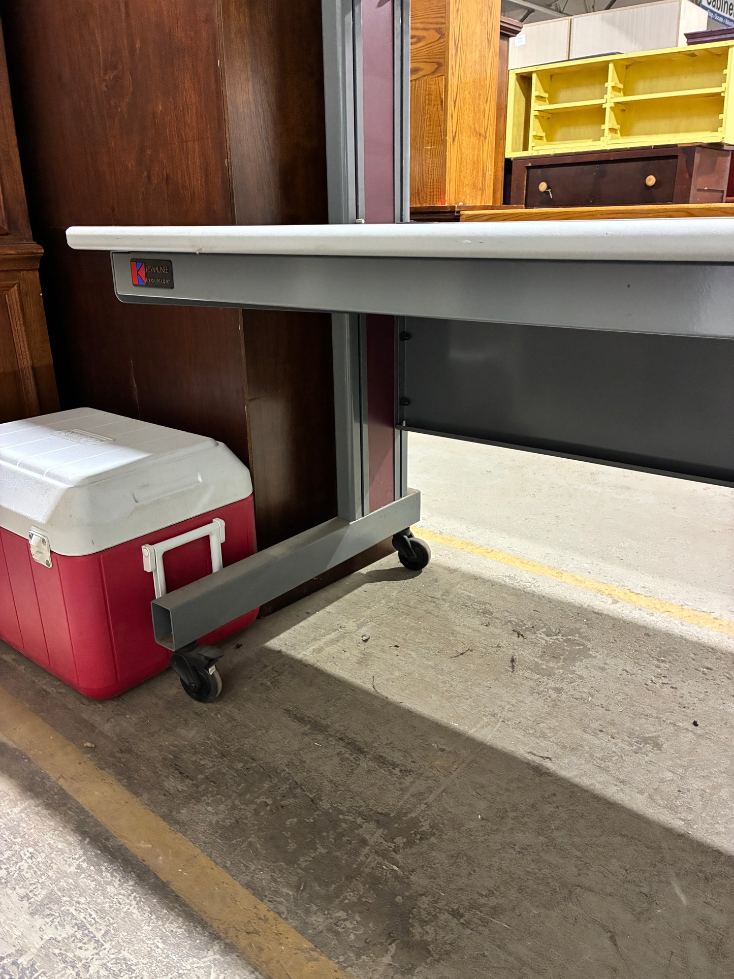 Kewaunee Evolution Double Workstation Desk #1