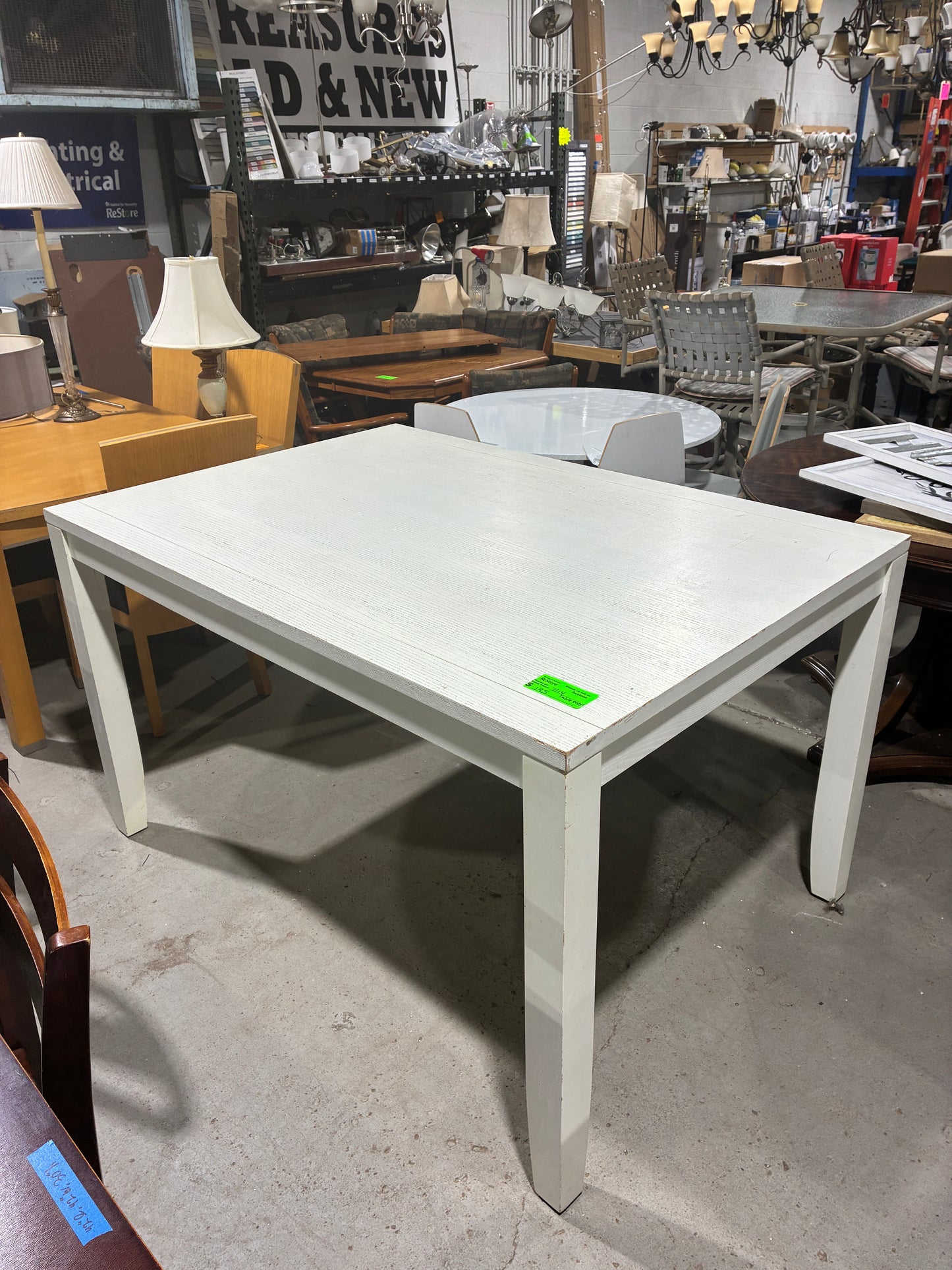 Modern White Dining Table