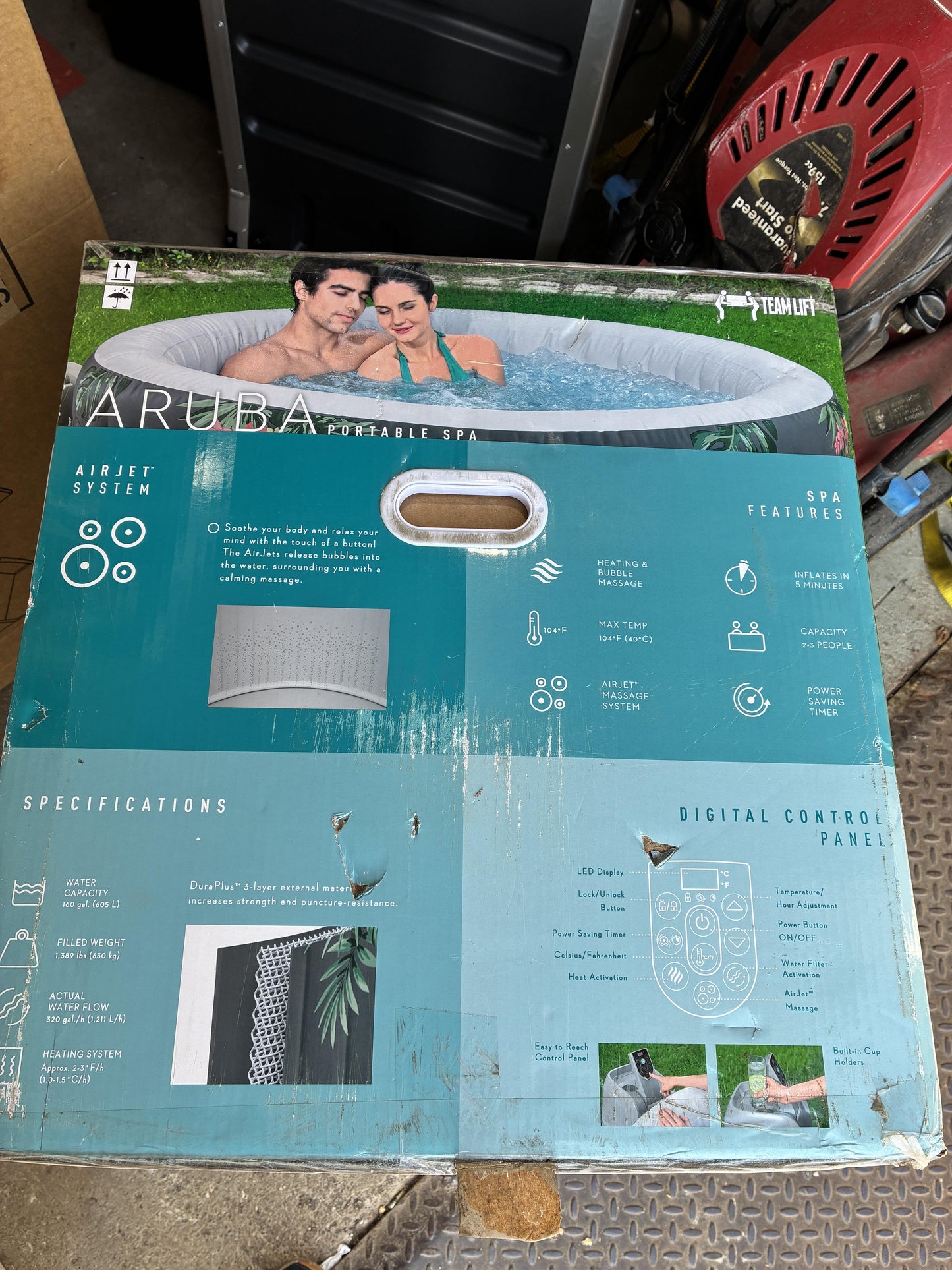 Bestway SaluSpa Aruba Inflatable Portable Spa