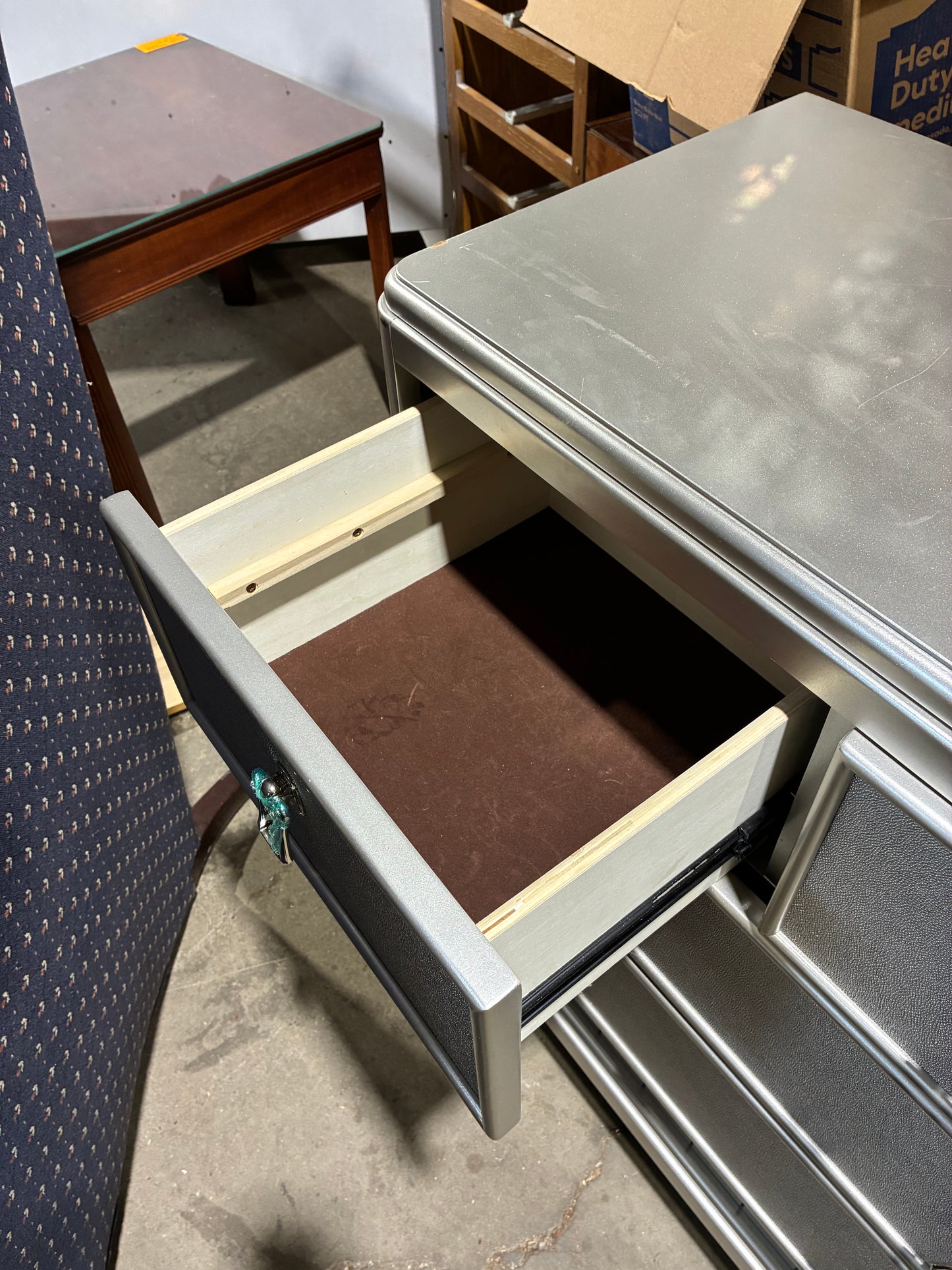 Silver Glam 8-Drawer Dresser by Bob's Furniture