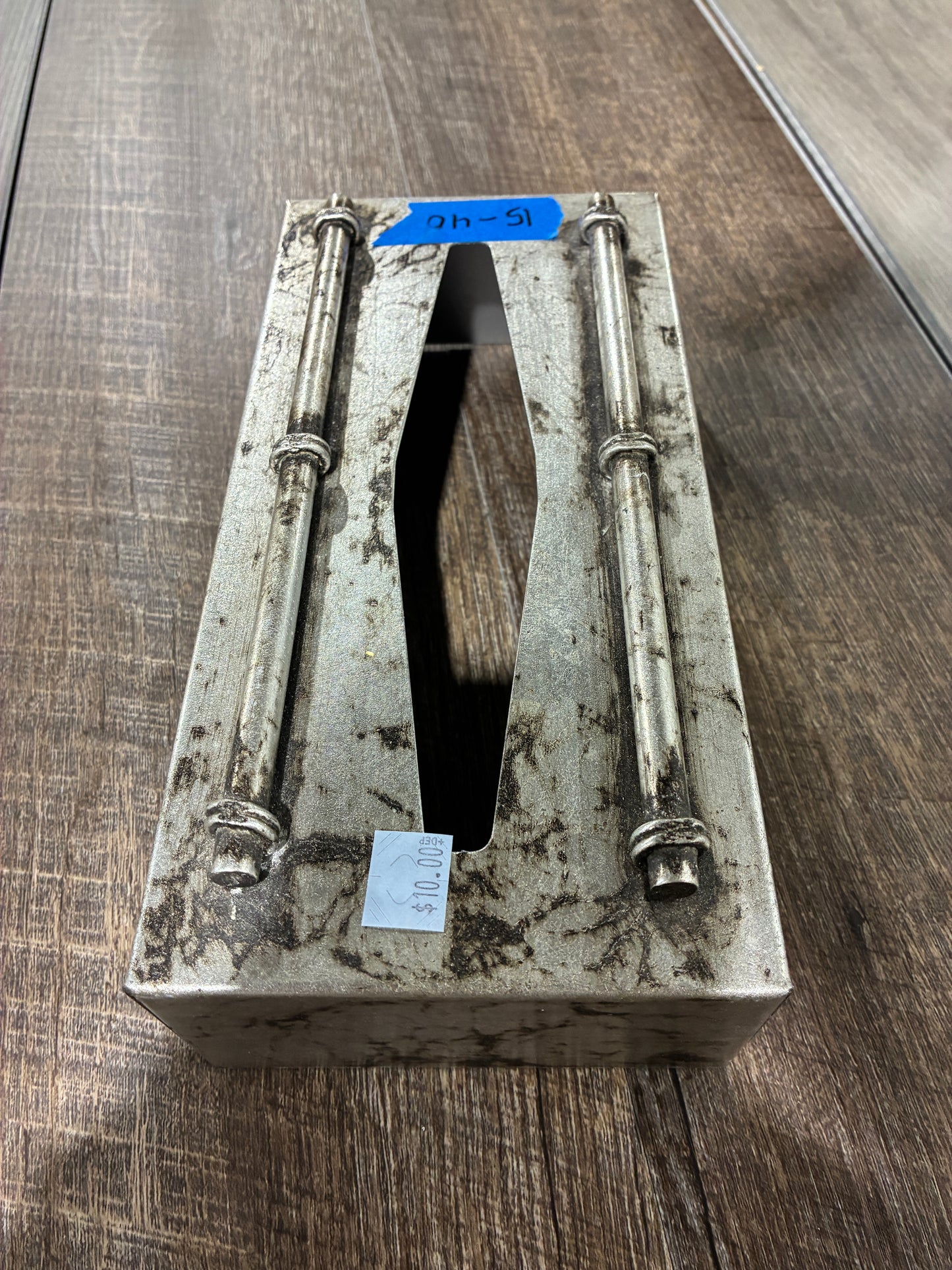 Decorative Metal Tissue Box Cover