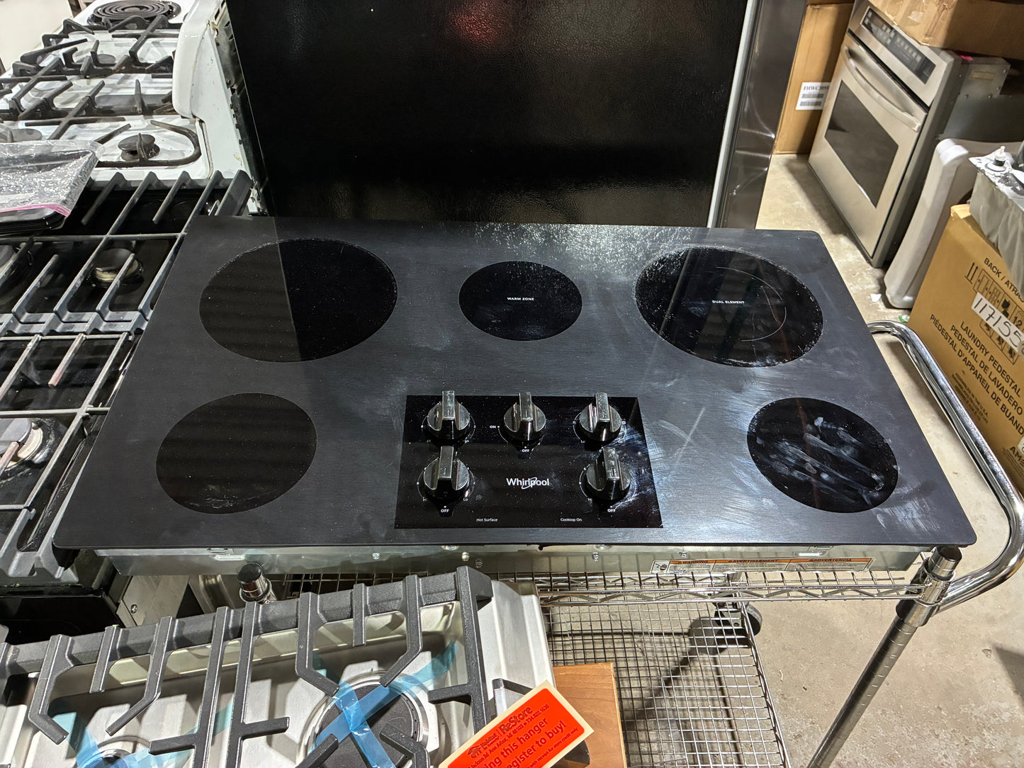Whirlpool Electric Glass Cooktop
