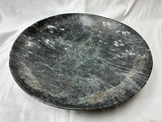 Arhaus Black Marble Decorative Bowl – Oversized Statement Piece