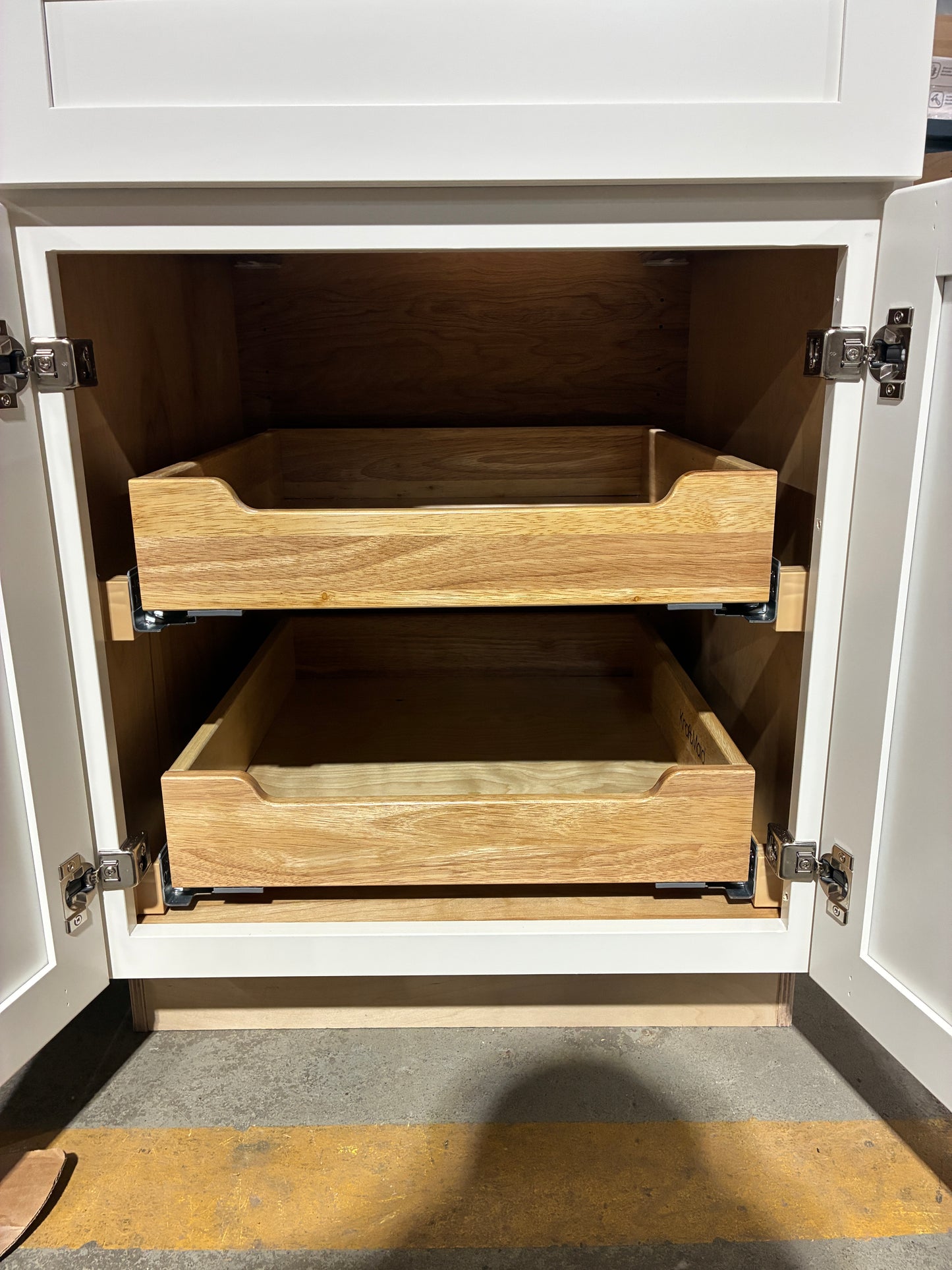 KraftMaid White Bathroom Vanity Cabinet