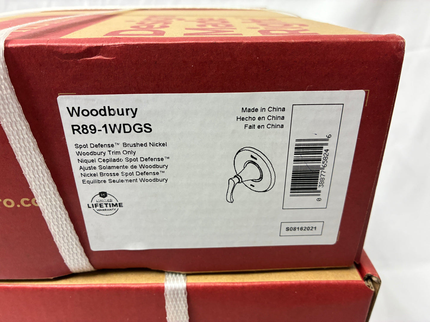 Pfister Woodbury Shower Trim (Model R89-1WDGS) – New in Box
