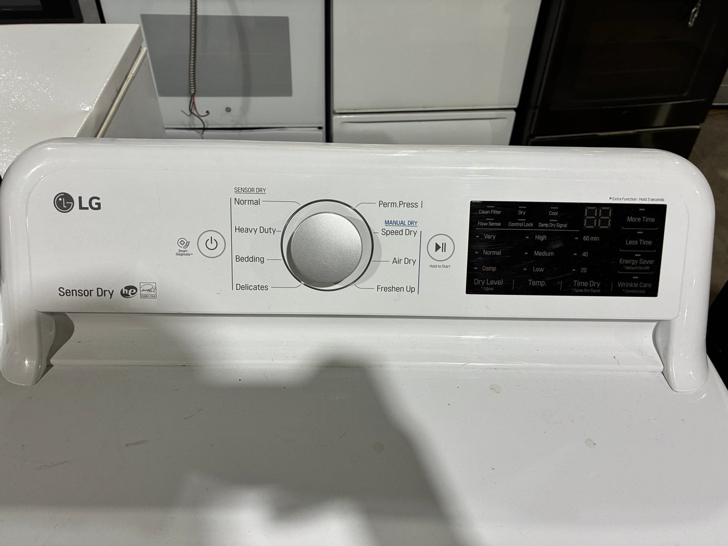 LG Sensor Dry Electric Dryer (Model DLE7100W)