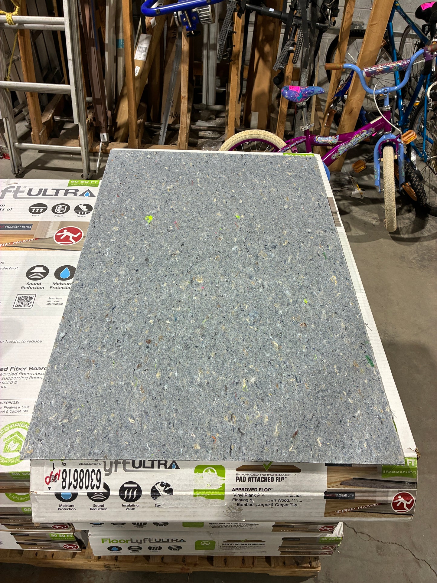 FloorLyft Ultra Premium Flooring Underlayment Panels (90 sq ft per box)