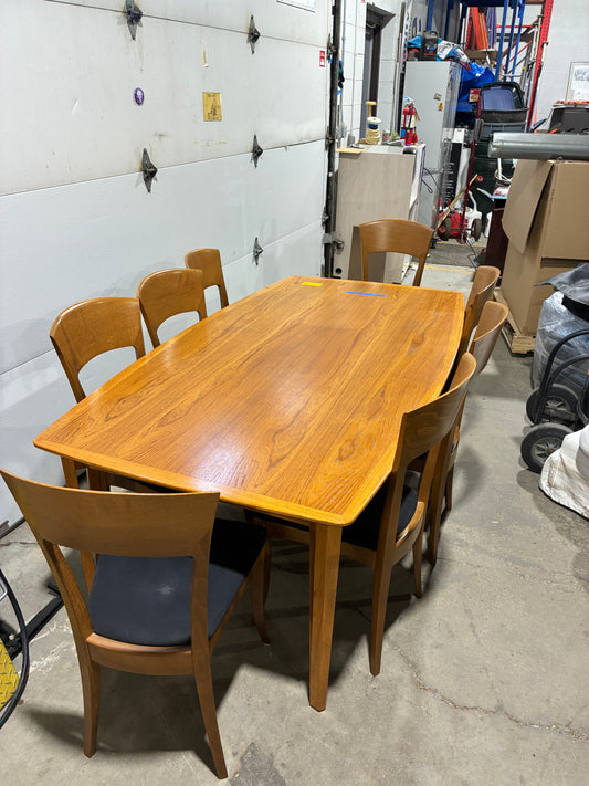 Italian Mid-Century Modern Dining Set by A. Sibau