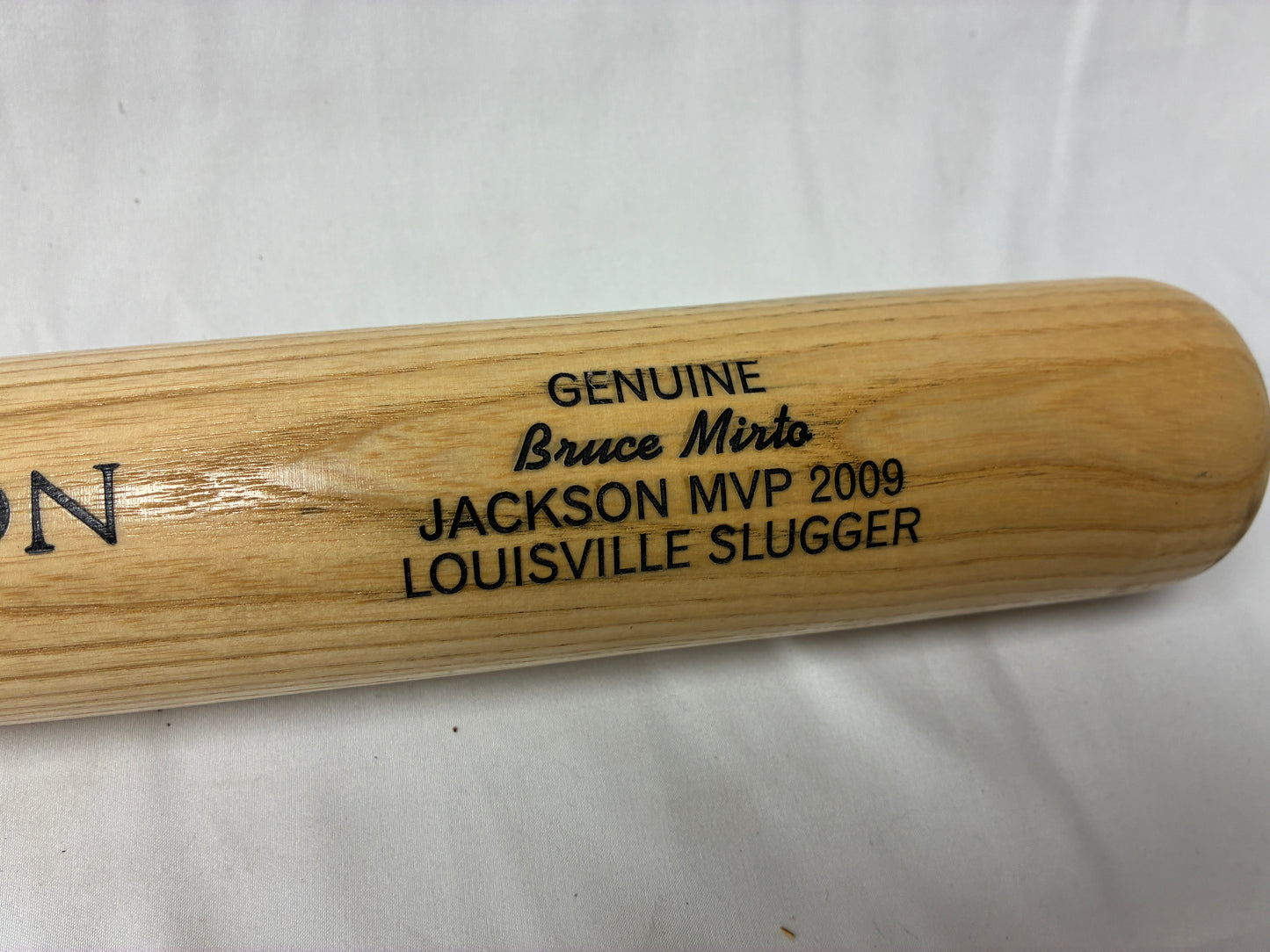 Louisville Slugger Bruce Mirts Game Model Baseball Bat
