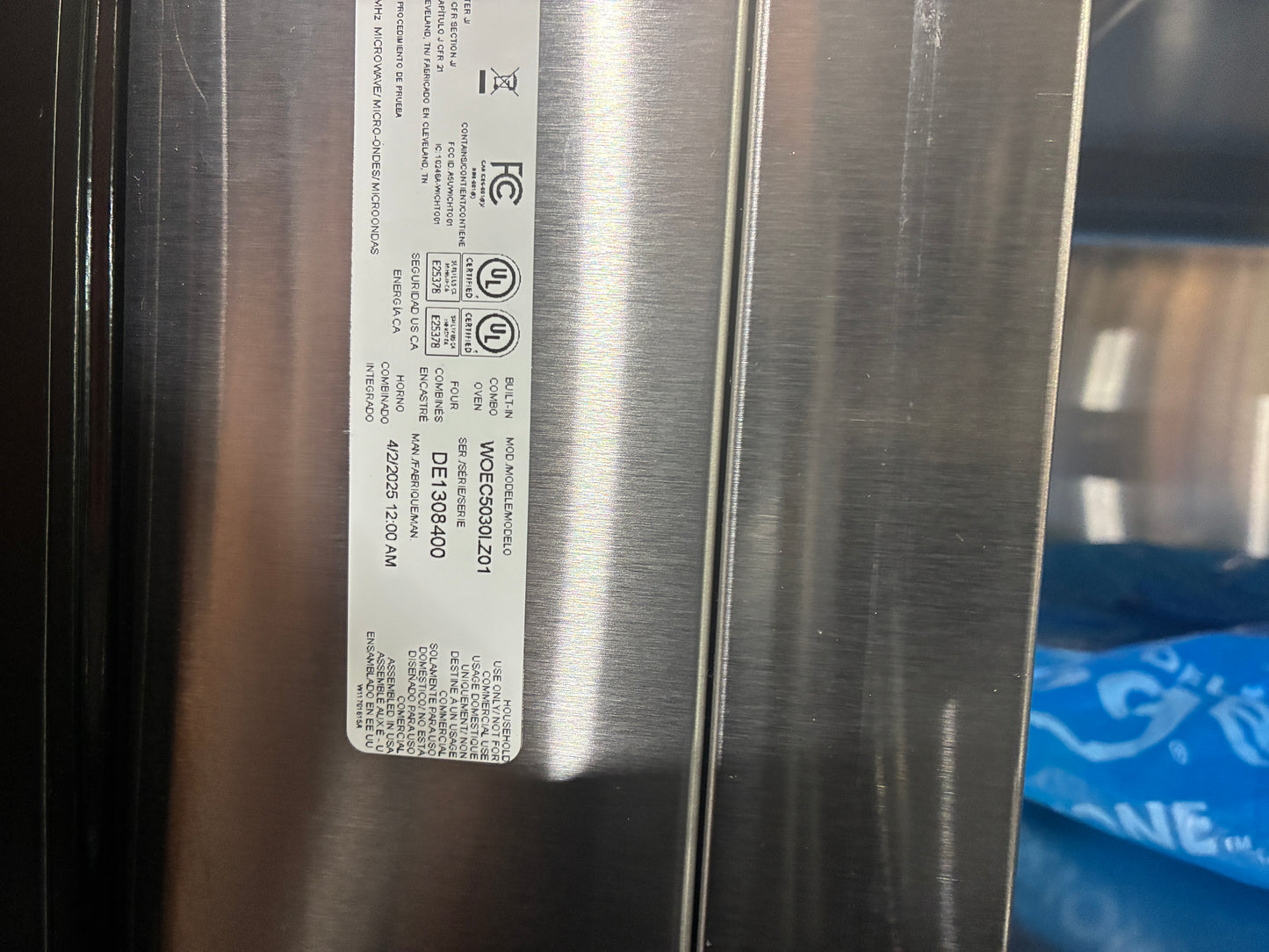 Whirlpool Built-In Microwave & Single Wall Oven Combination