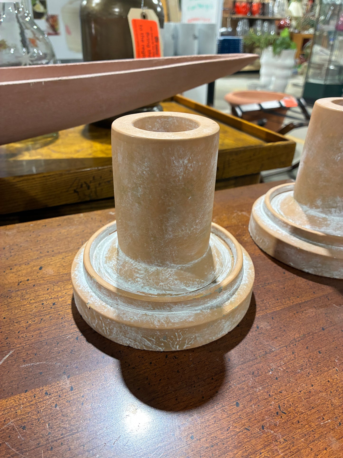 Arhaus Stone Tealight Candle Holders