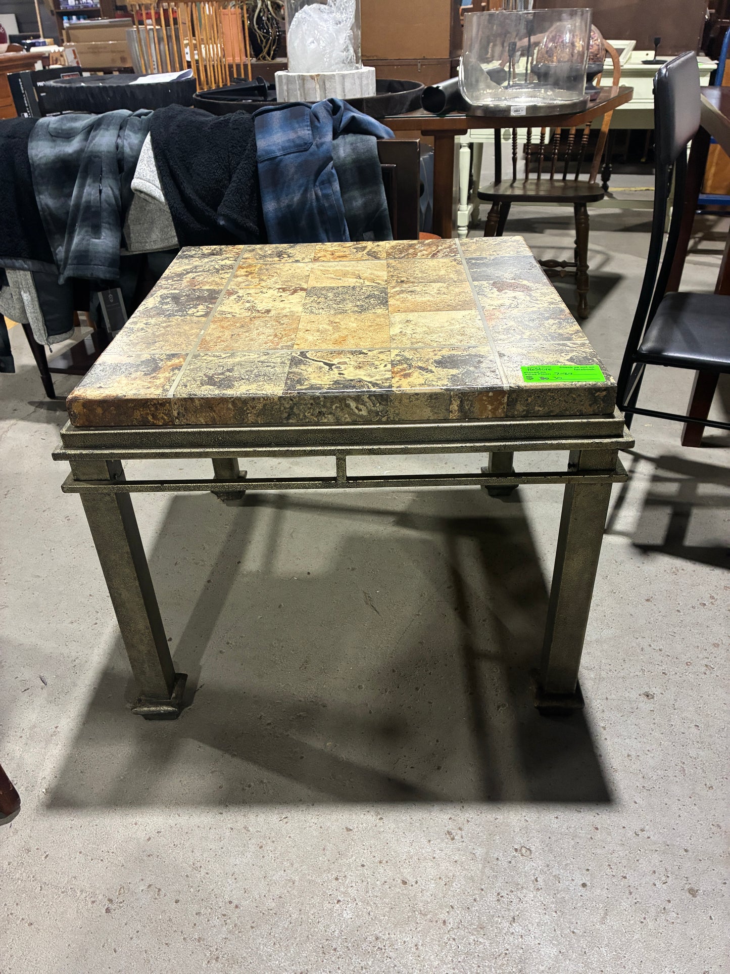Tile Top End Table