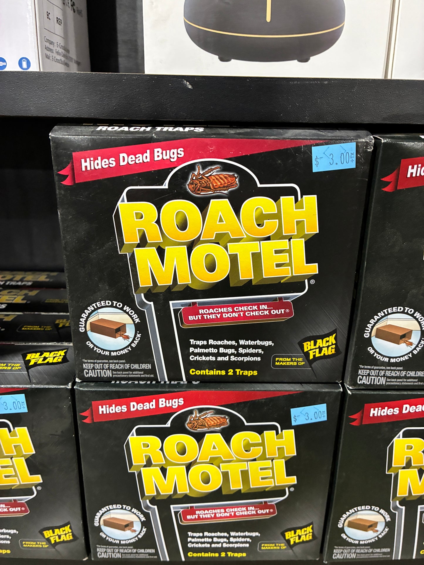 Black Flag Roach Motel Traps (2-Pack)