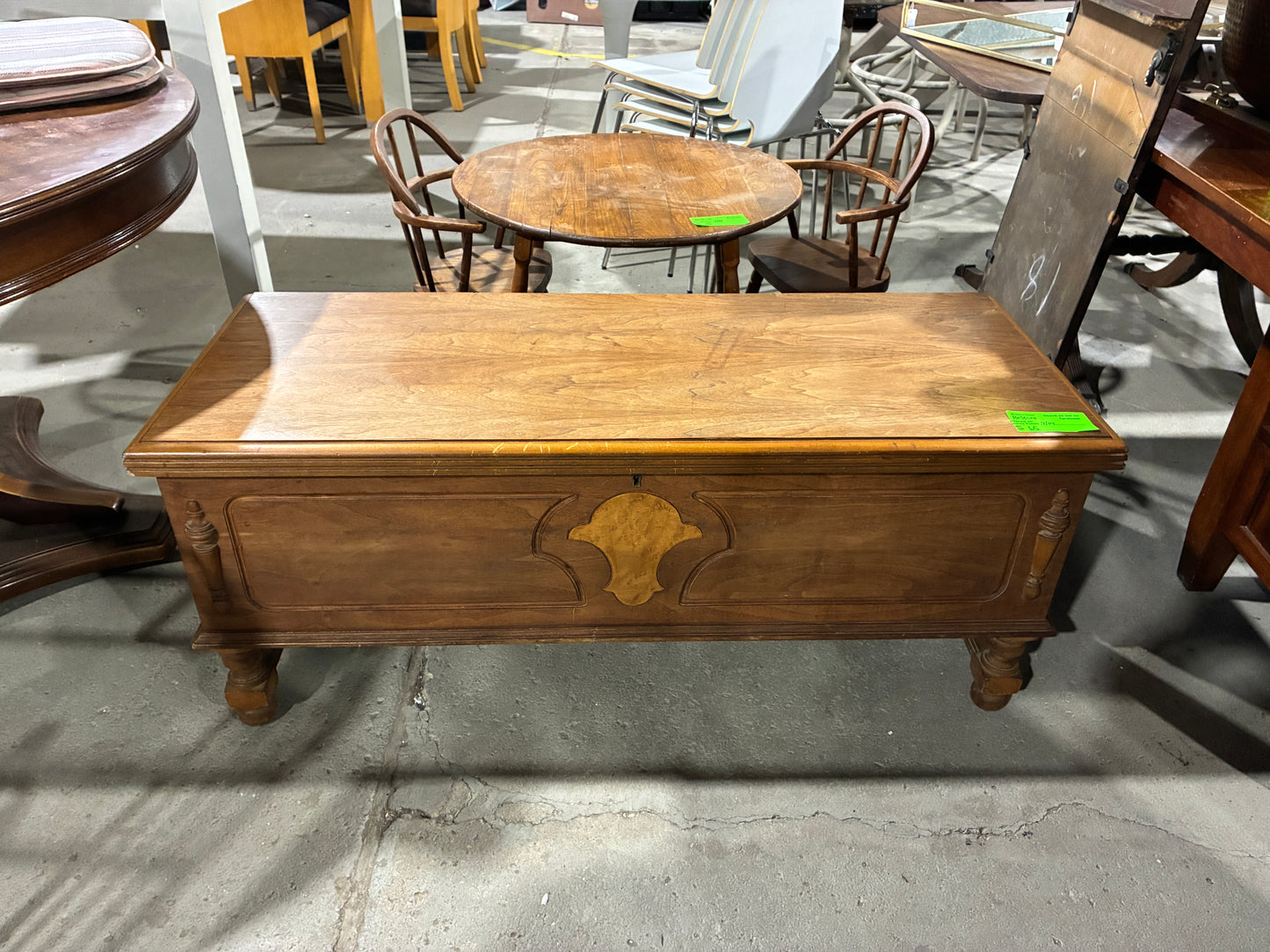 Vintage Cedar Blanket Chest