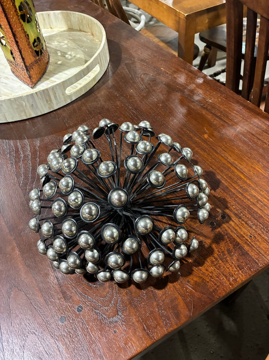 Modern Metal Starburst Wall Art Sculpture