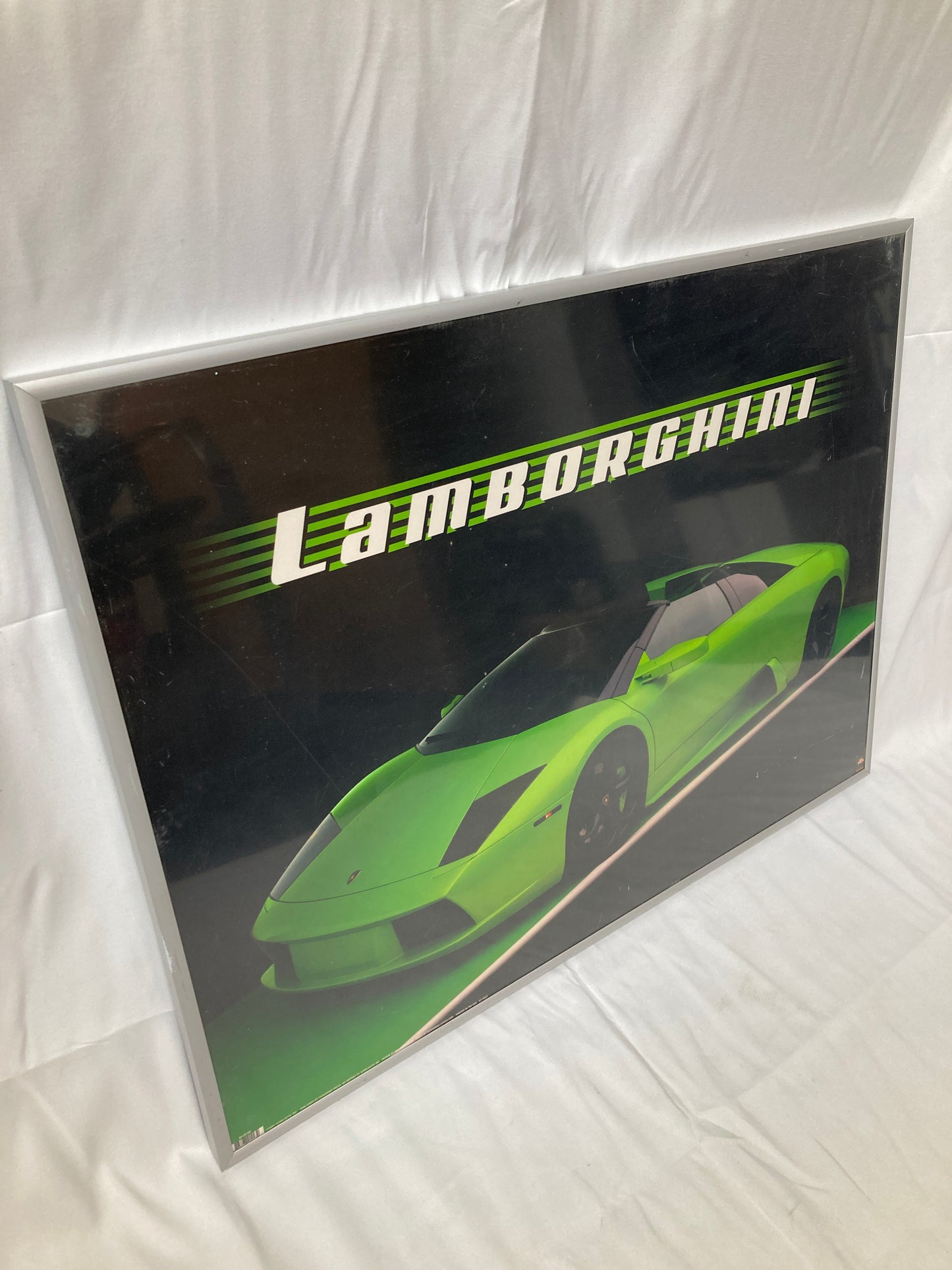Framed Lamborghini Poster