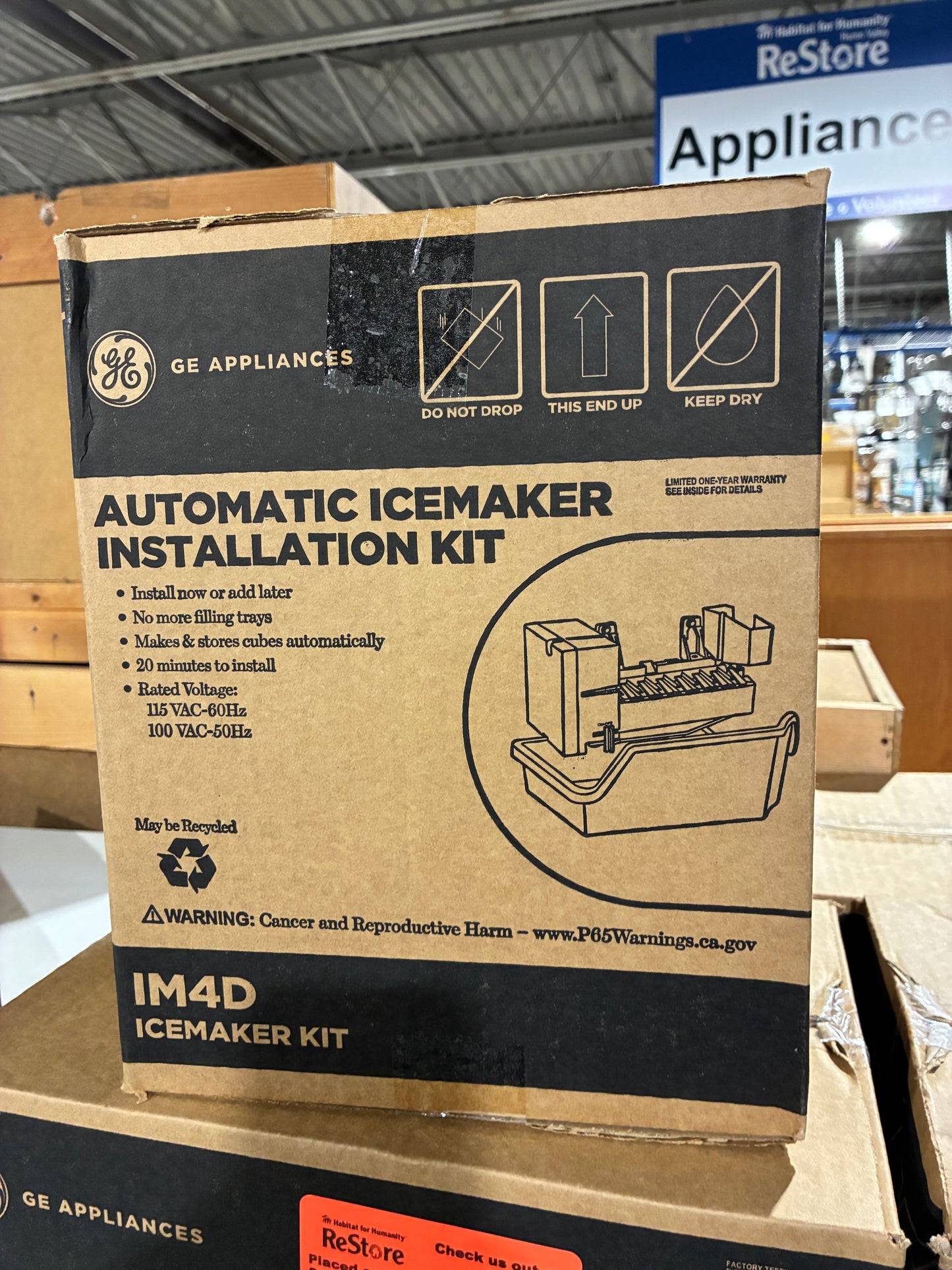 GE IM4D Automatic Icemaker Installation Kit