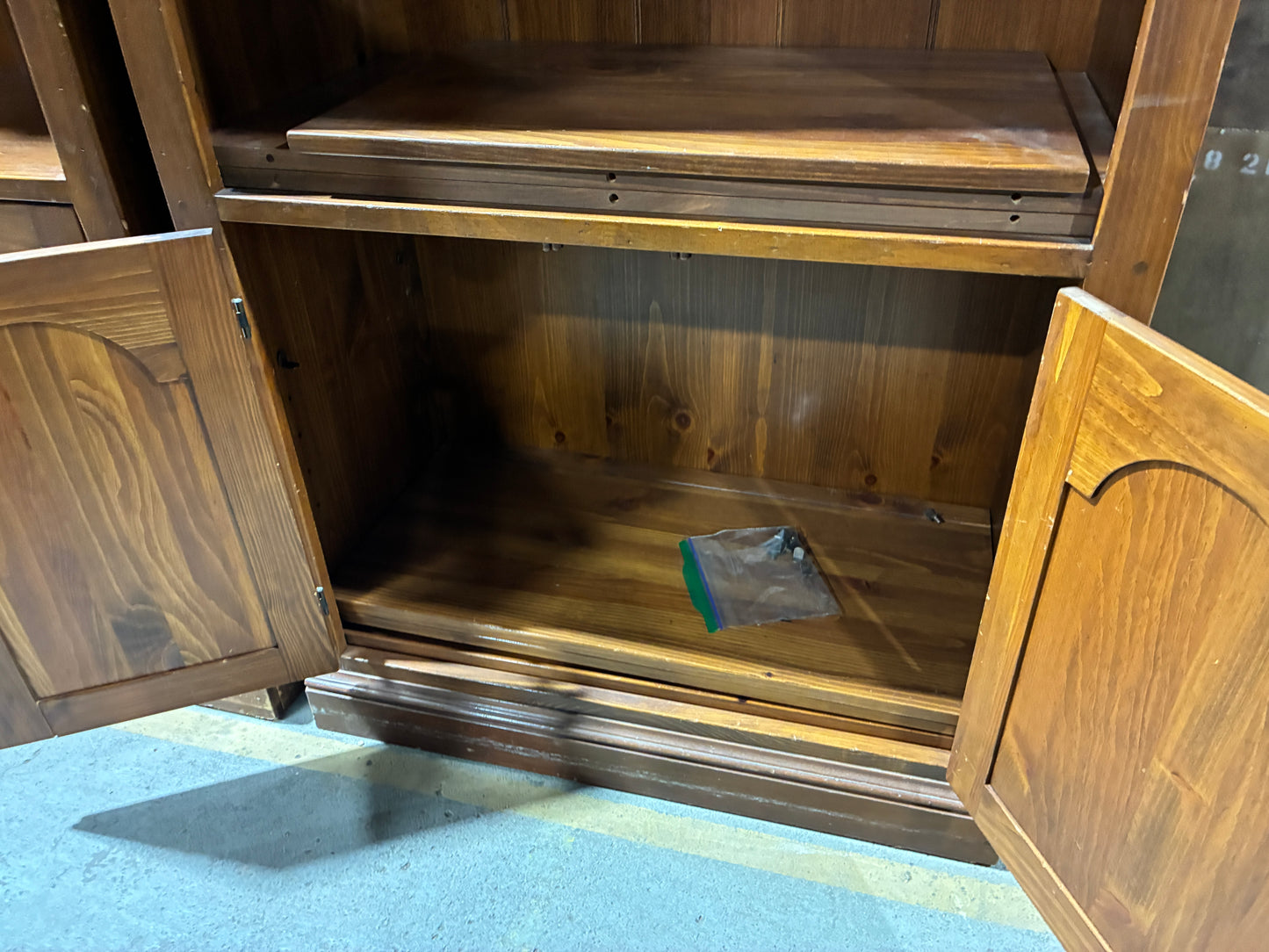 Ethan Allen Solid Wood Media Cabinet / Storage Unit #1