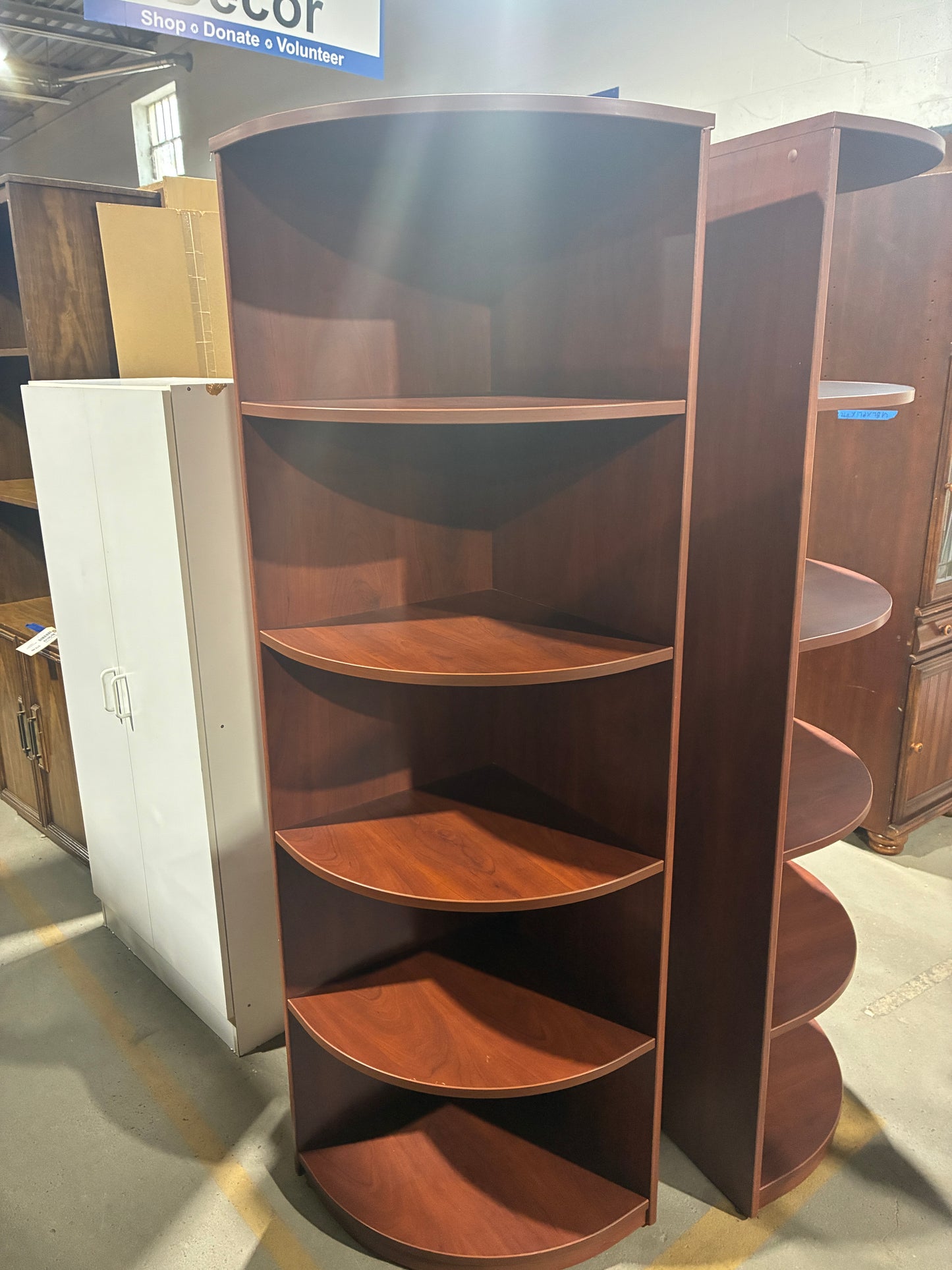 Bush Business Furniture Corner Bookcase