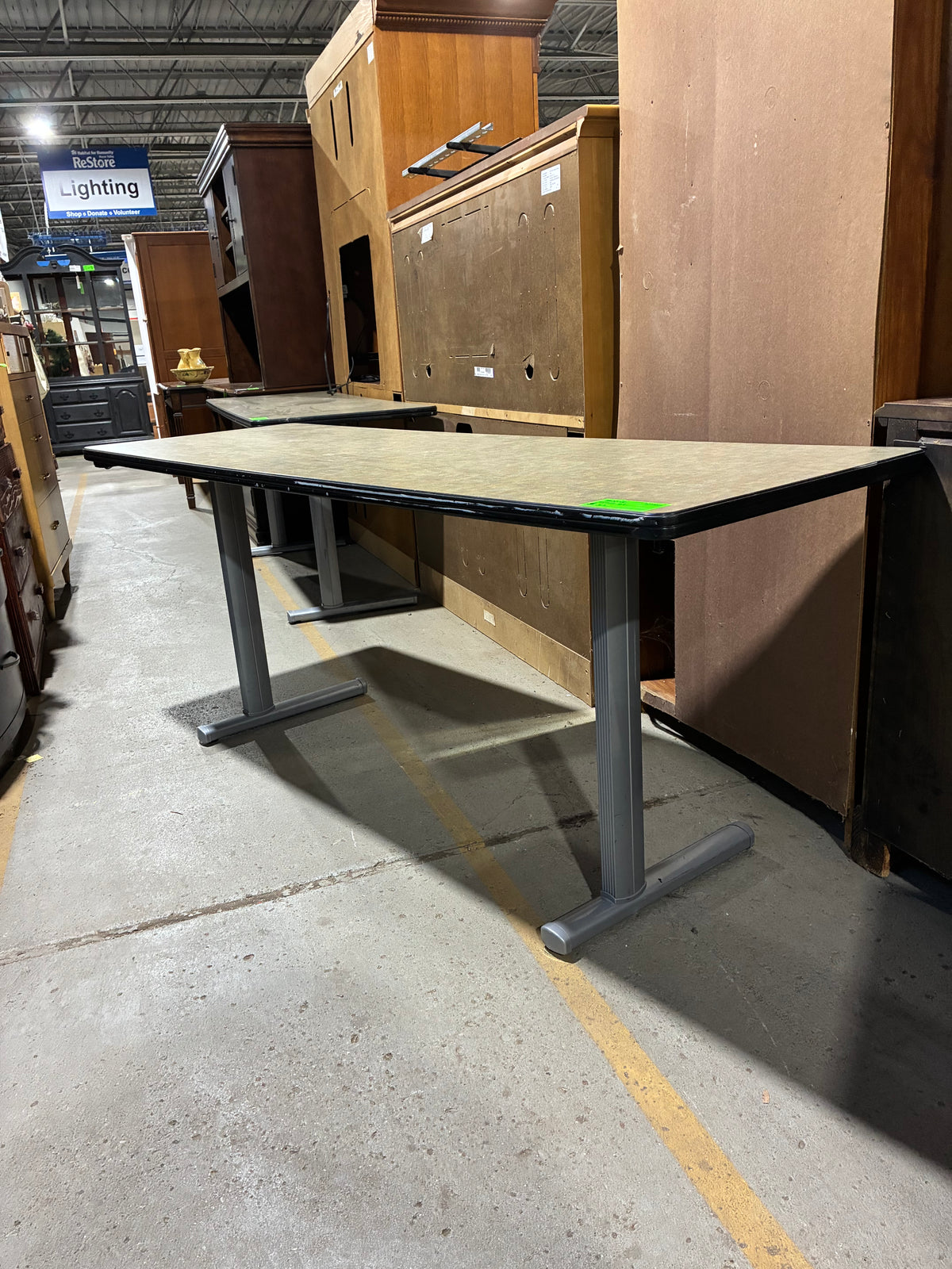 Rectangular Laminate Work Table