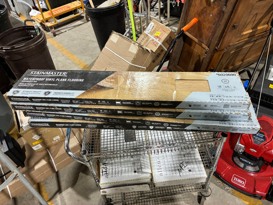Stainmaster Waterproof Vinyl Plank Flooring - Jacksonville Oak $20 each