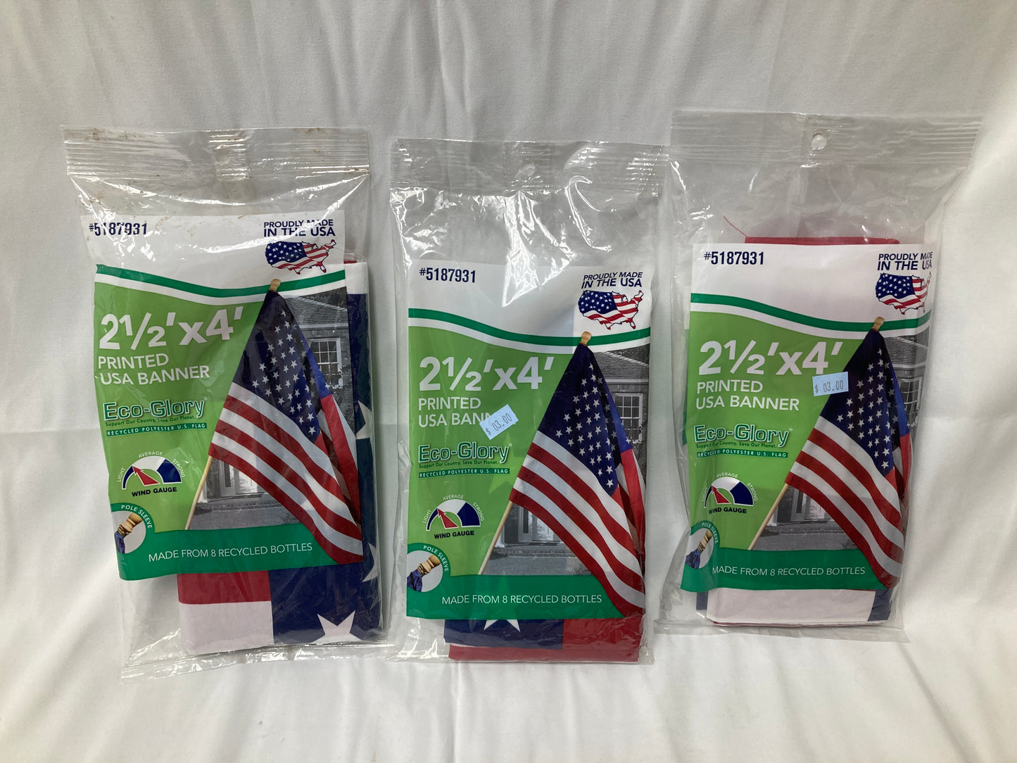 Eco-Glory Printed USA Banner