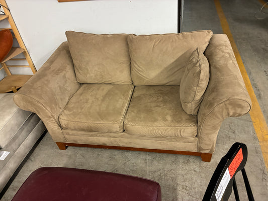 Klaussner Furniture Tan Loveseat