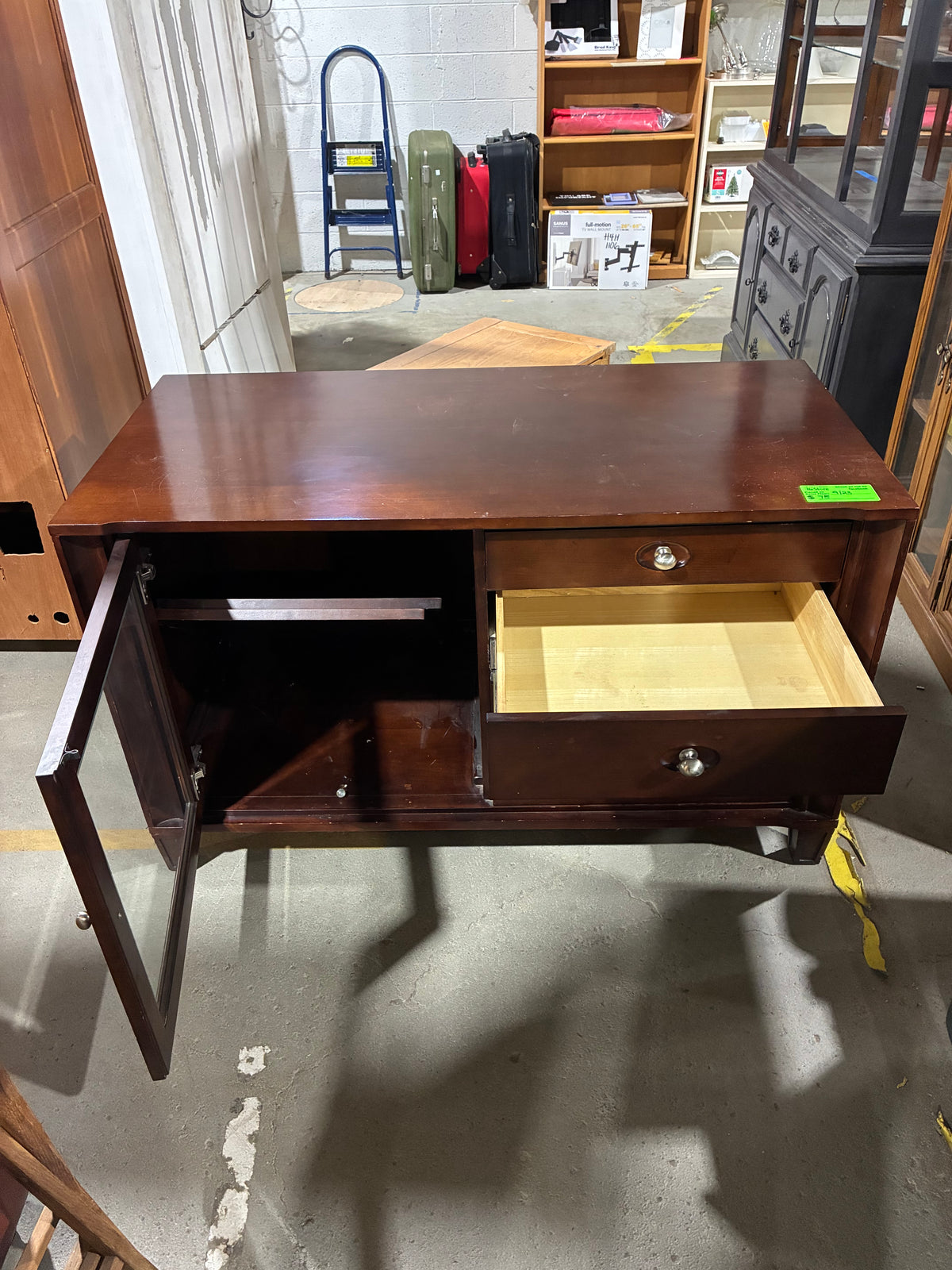 Harbor Home International Wood Media Console
