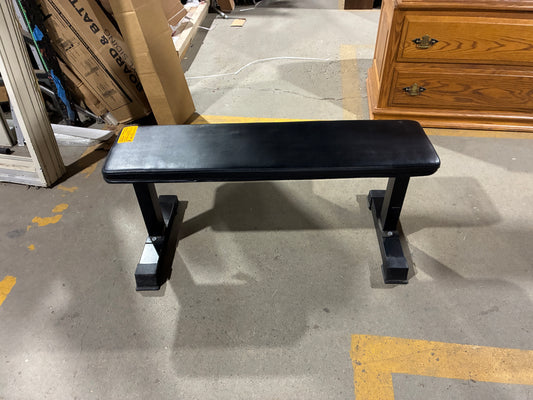 Black Padded Weight Bench
