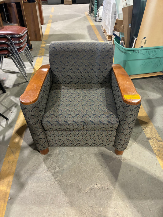 AGI Patterned Lounge Chair