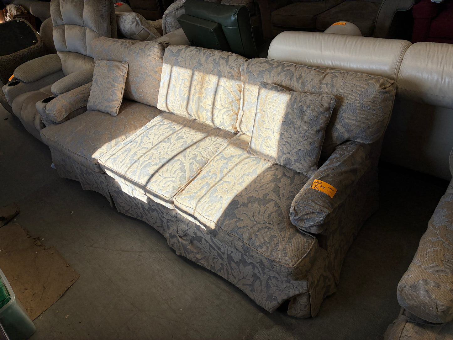 Carters Patterned Upholstered Sofa