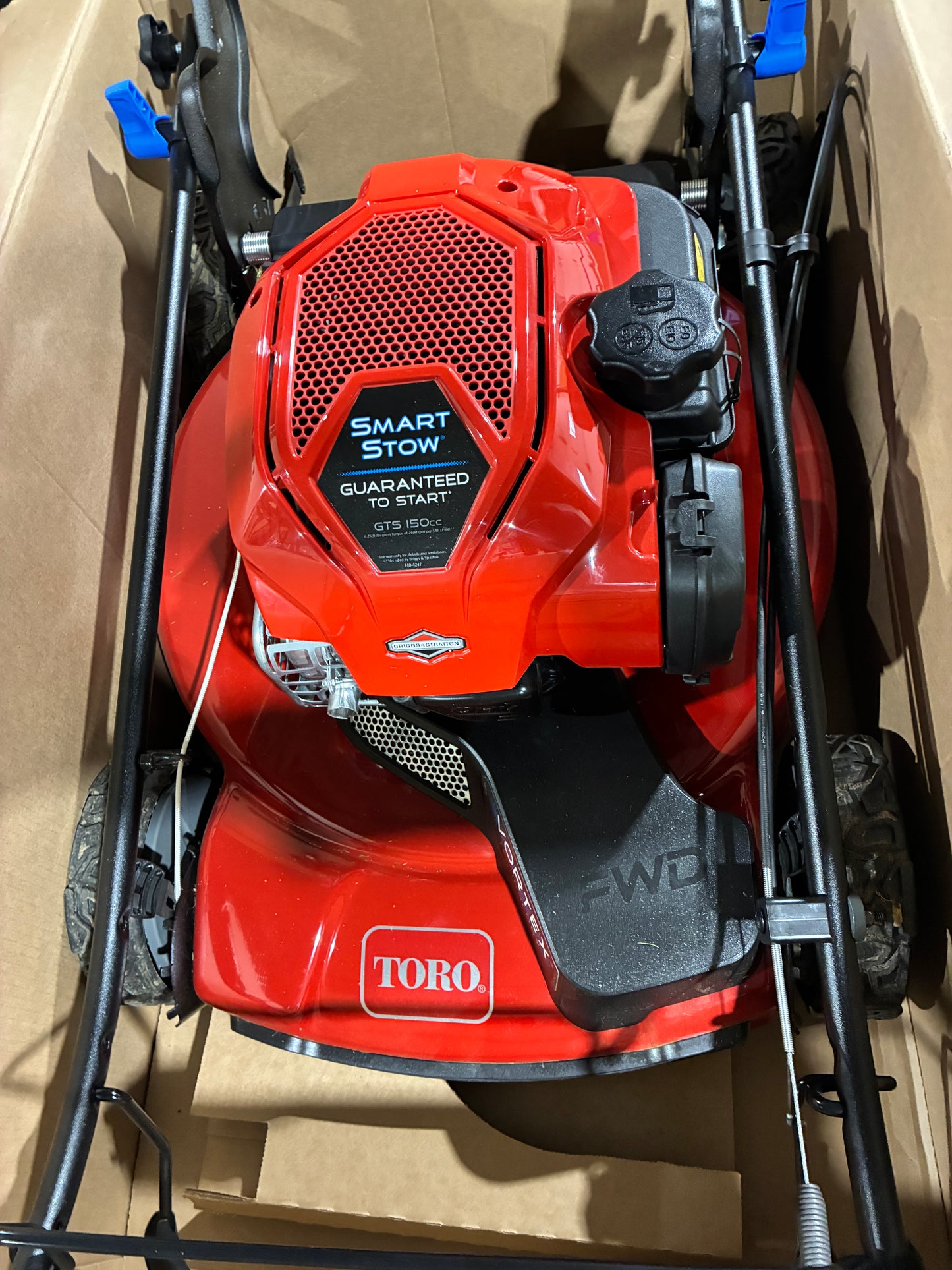 Toro SmartStow Self-Propelled Lawn Mower