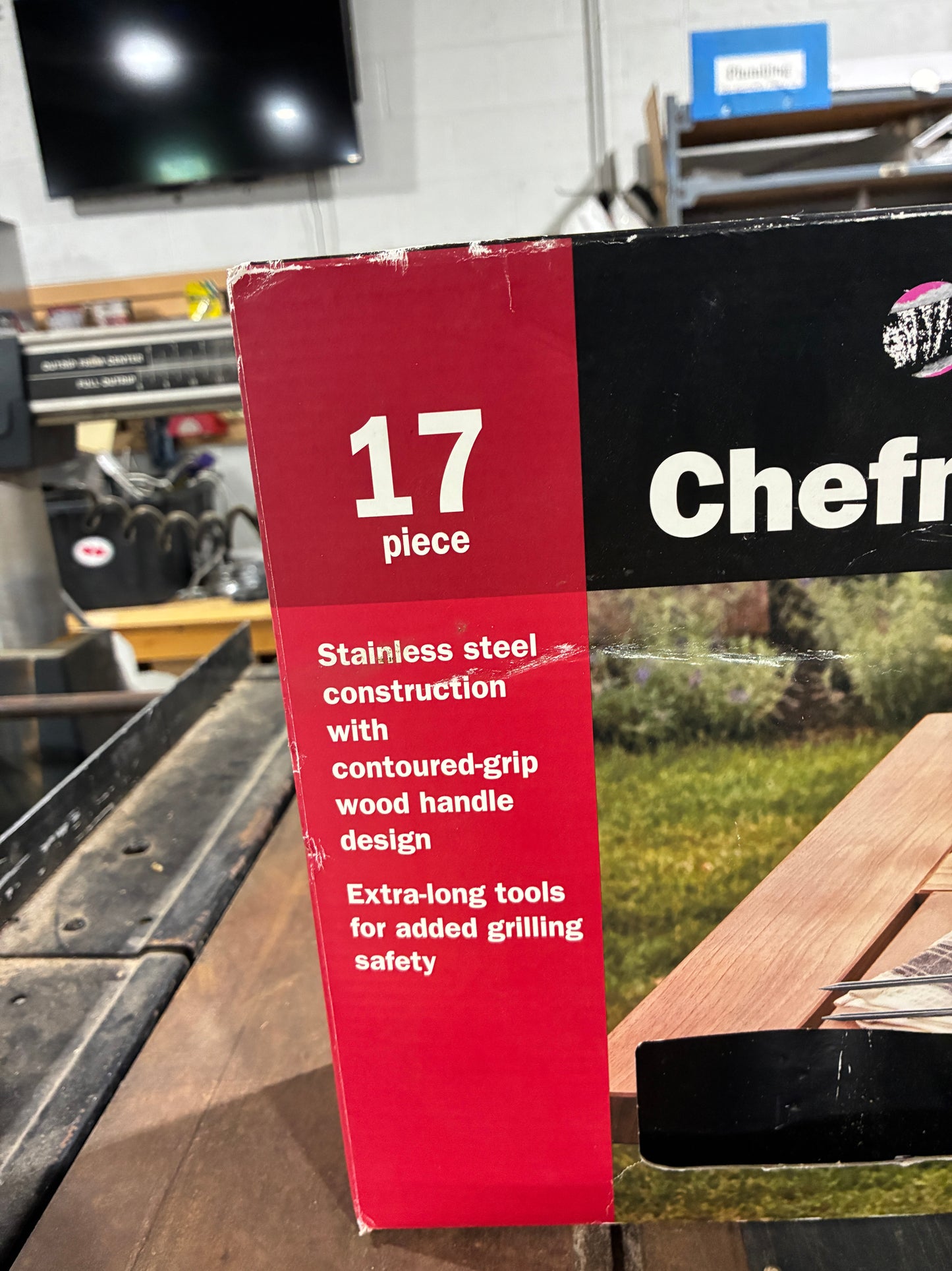 Chefmate 17-Piece BBQ Grill Tool Set