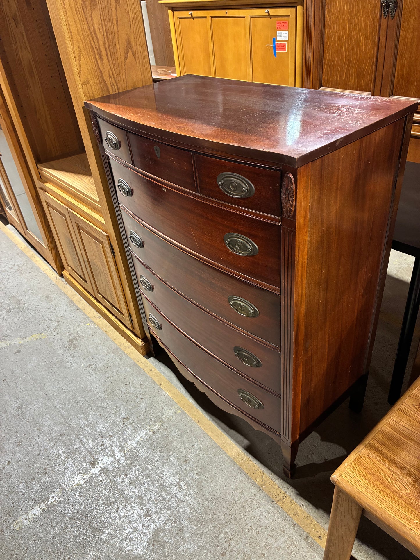 Dixie Mahogany Chest of Drawers