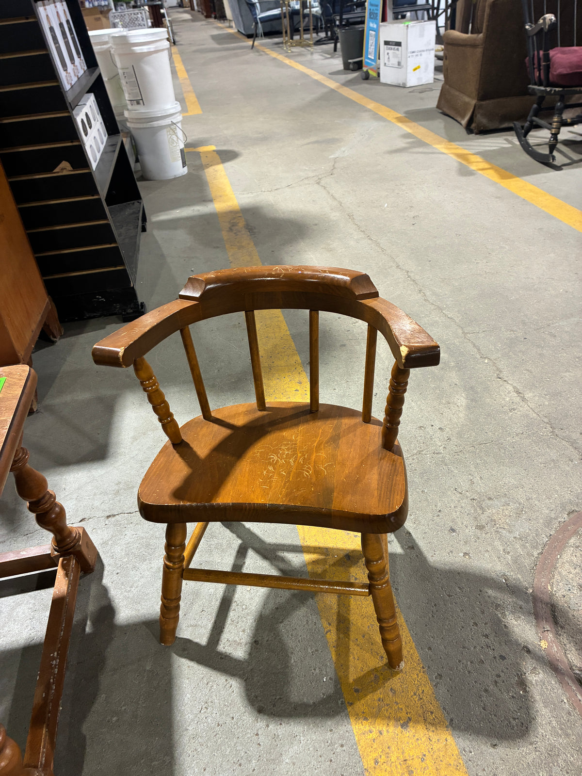 Child’s Wooden Table & Chair Set