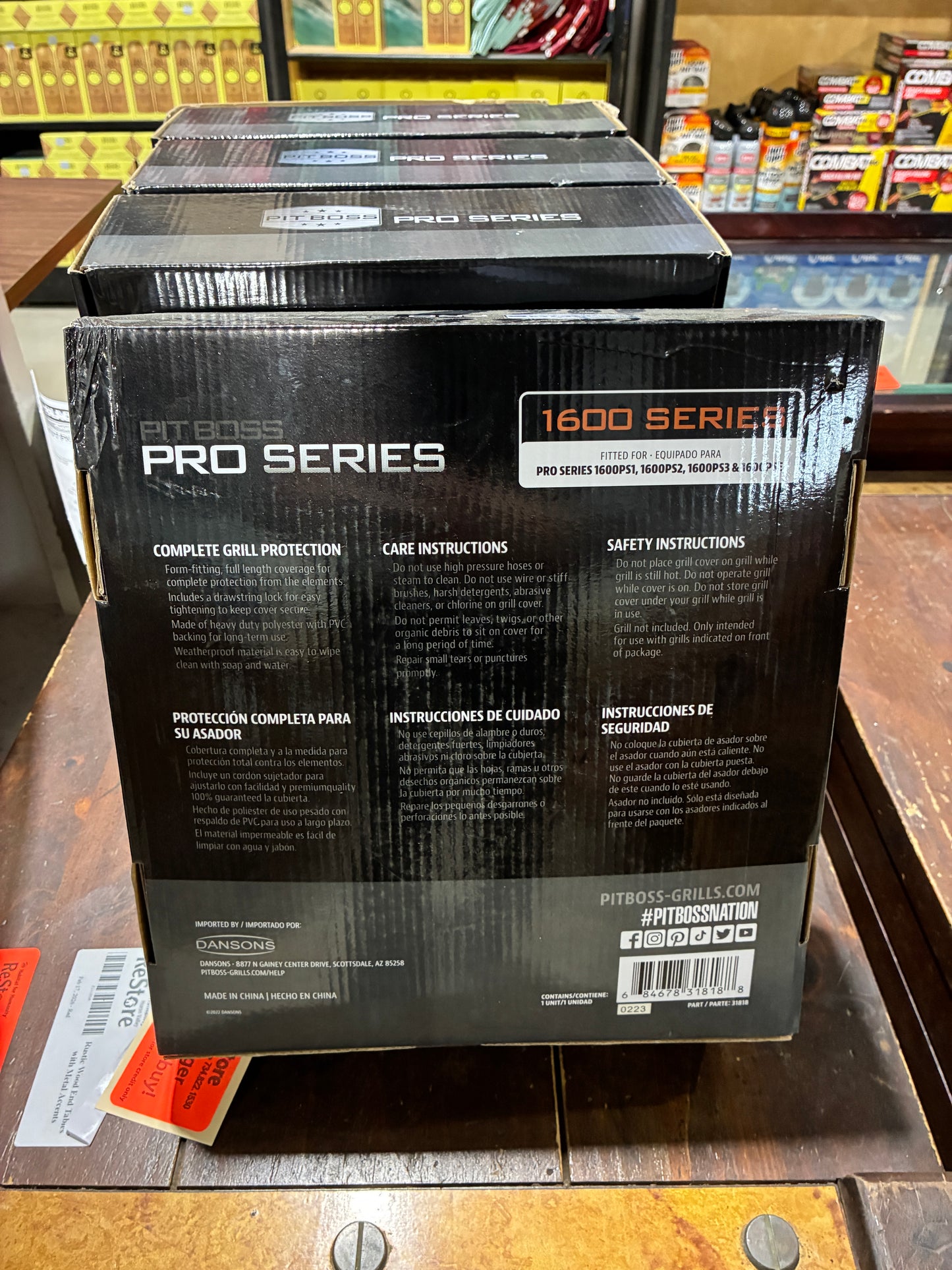 Pit Boss Pro Series 1600 Wood Pellet Grill Cover
