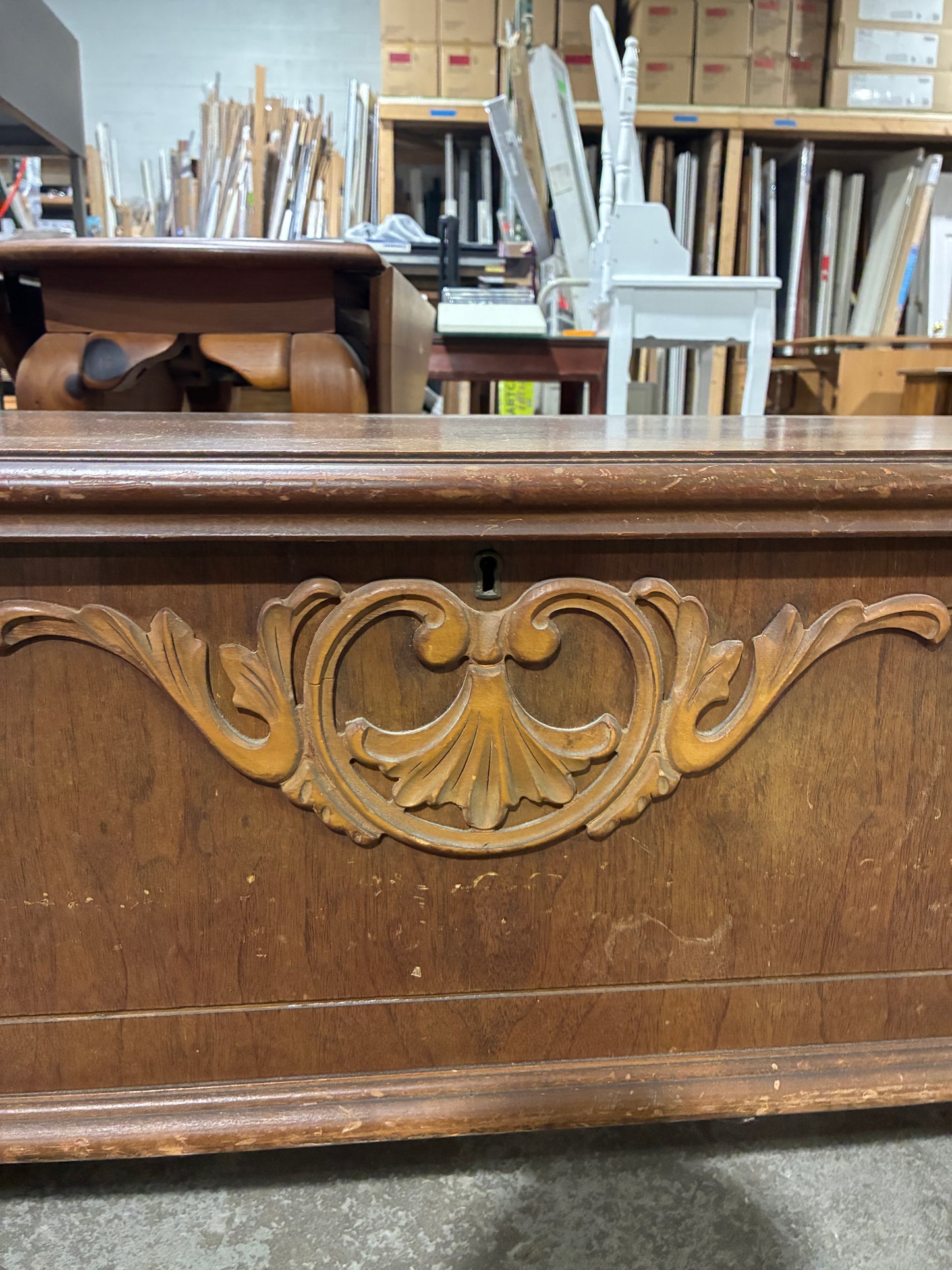 Vintage Caswell-Runyan Cedar Hope Chest