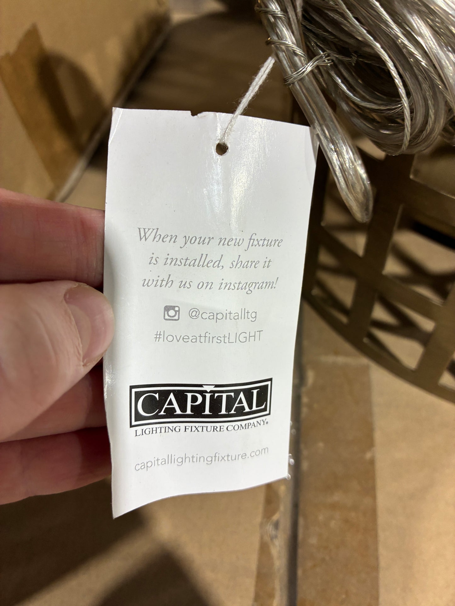 Capital Lighting Pendant Light Fixture (Item 338318AP)