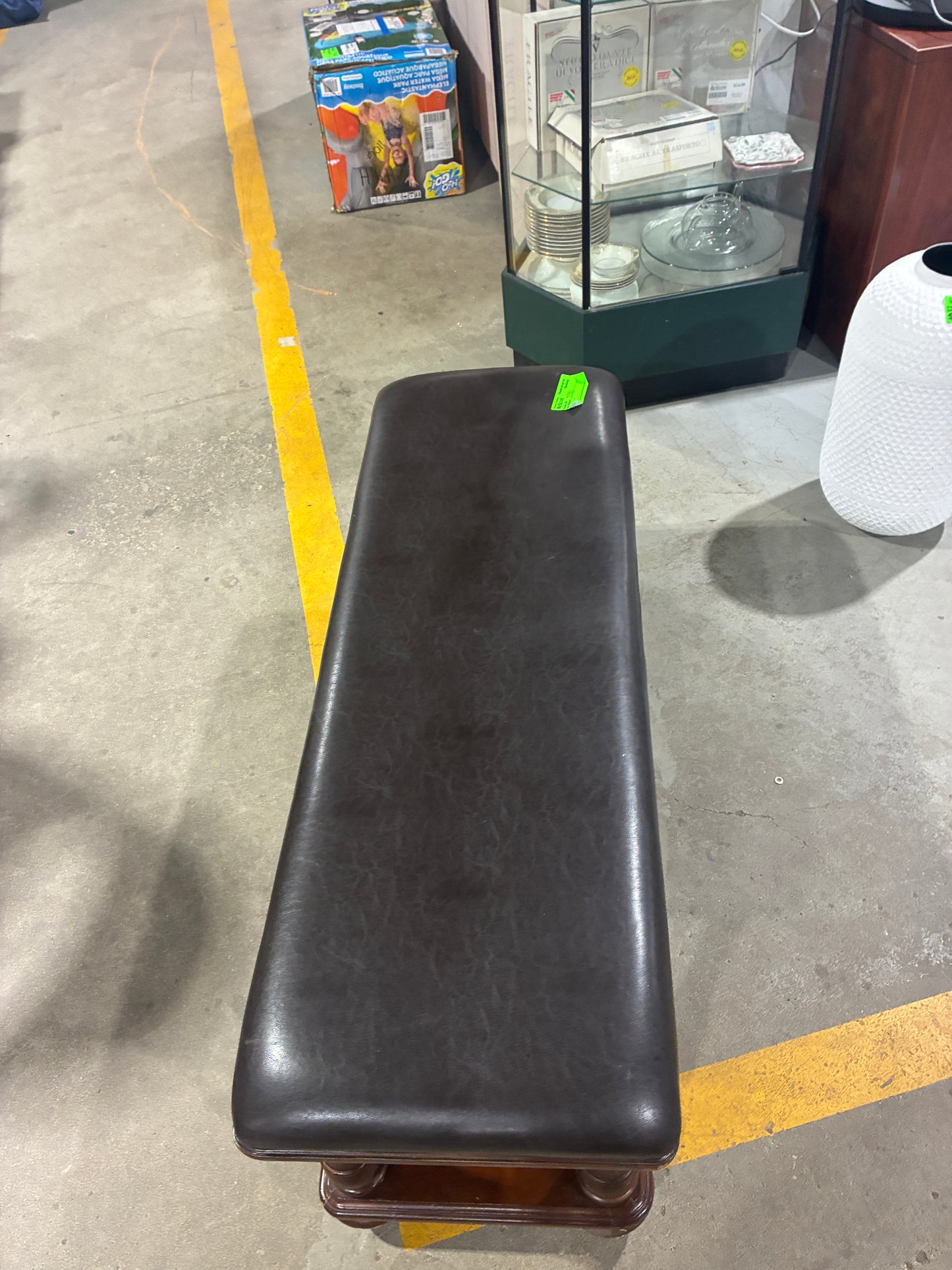 Traditional Upholstered Storage Bench