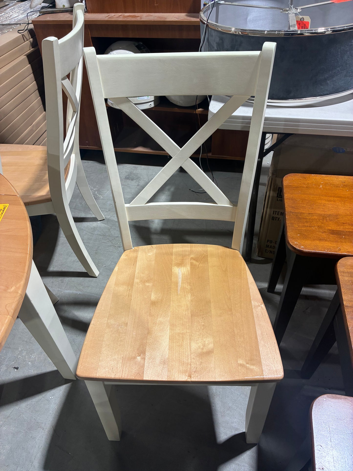 Five-Piece Dining Set with 4 Chairs and Drop-Leaf Table