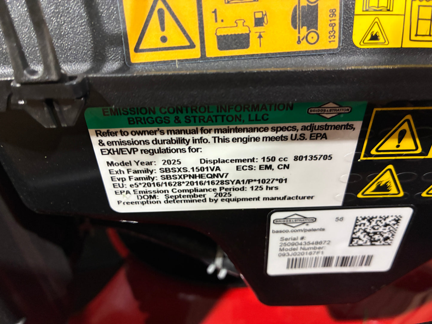 Toro SmartStow Self-Propelled Lawn Mower